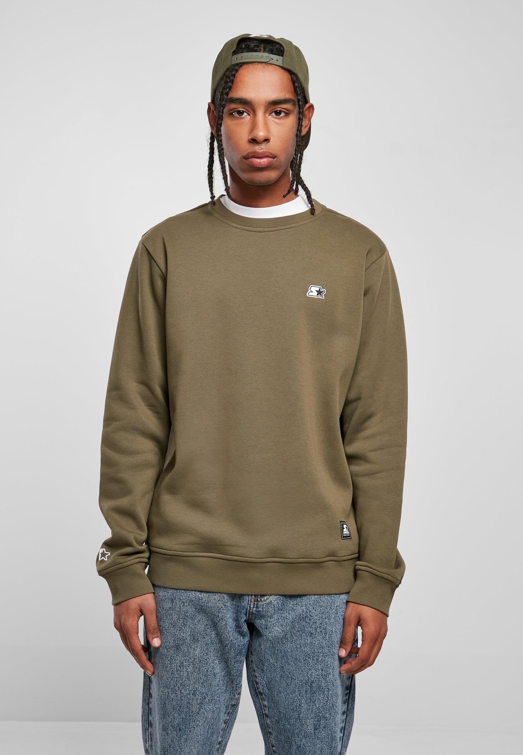 Starter Black Label Rundhalspullover »Starter Black Label Herren Starter Essential Crewneck«, (1 tlg.)