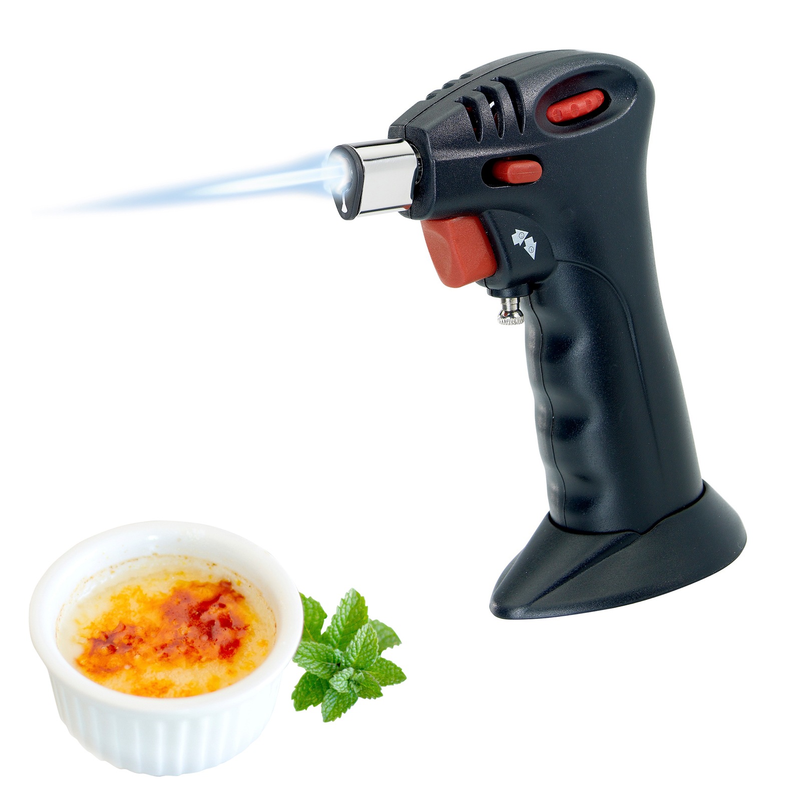 WESTMARK Flambierbrenner »Crème Brûlée und Flambier Brenner«, (1 tlg.), zum Gratinieren, Flambieren und Karamellisieren, regulierbare Flamme