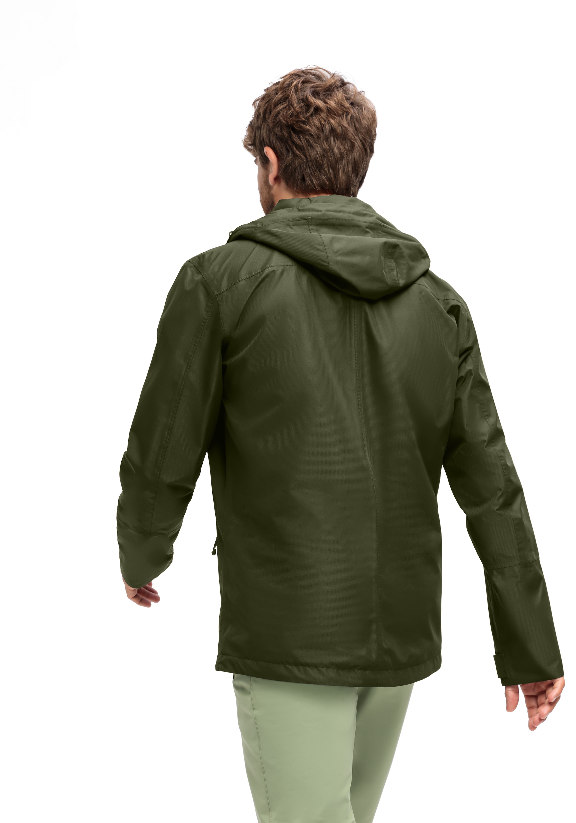 Maier Sports Outdoorjacke »Abbenstein M«, Herren Jacke wasserdicht, Funktionsjacke 2 Taschen außen + Innentasche