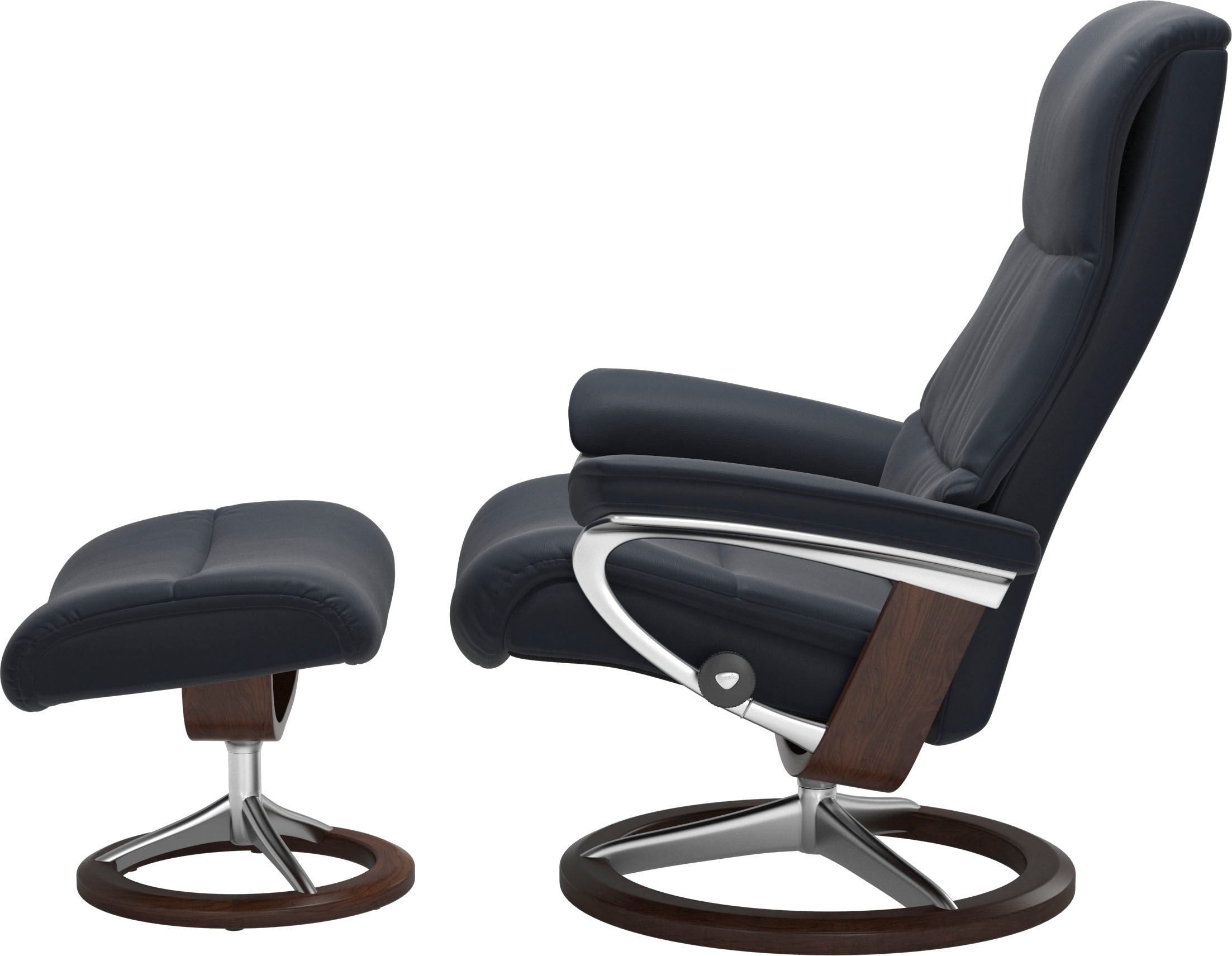 Stressless® Fußhocker »View«, mit Signature Base,Gestell Braun