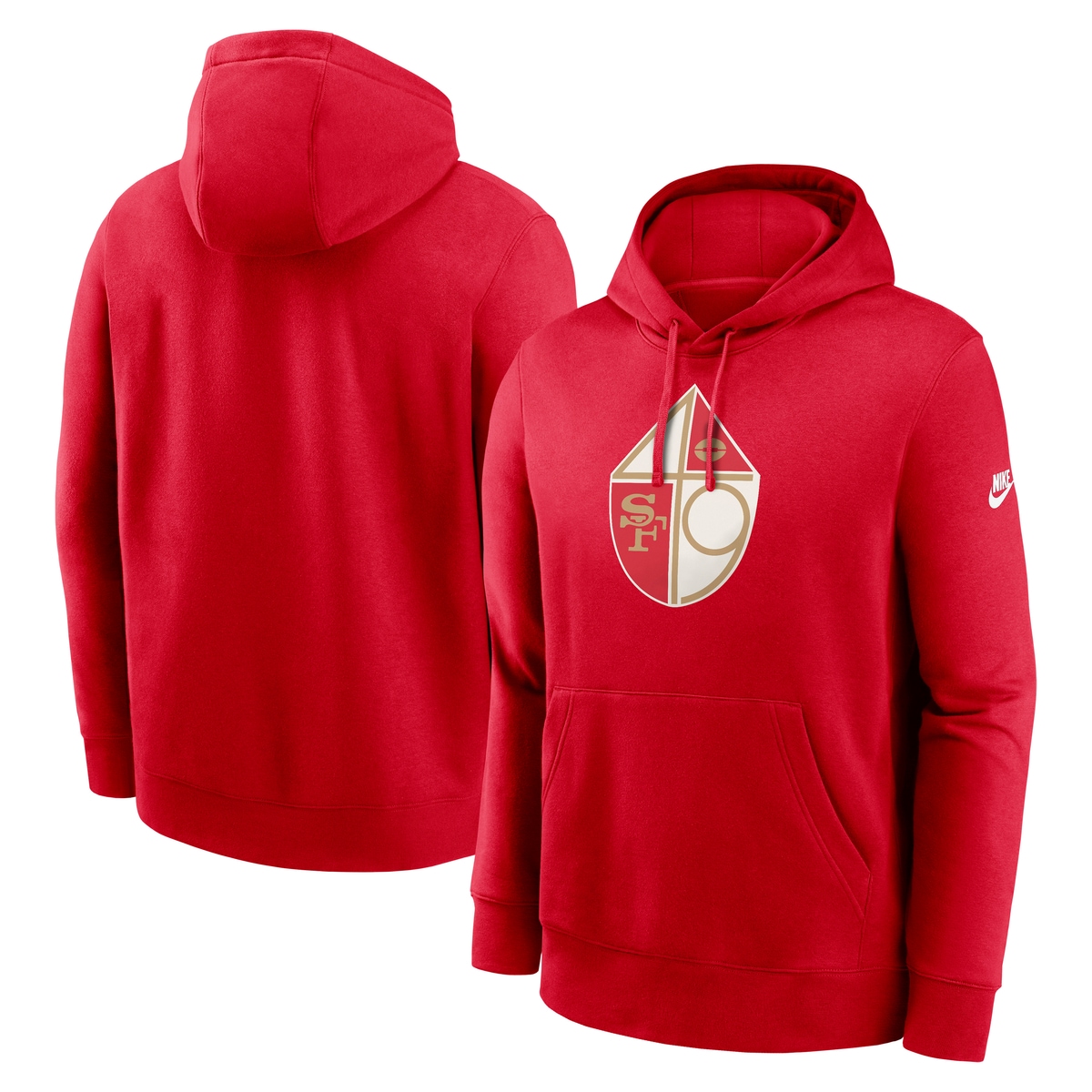 Nike Kapuzenpullover "Nike Hoodie San Francisco 49ers Nike Club Fleece" günstig online kaufen