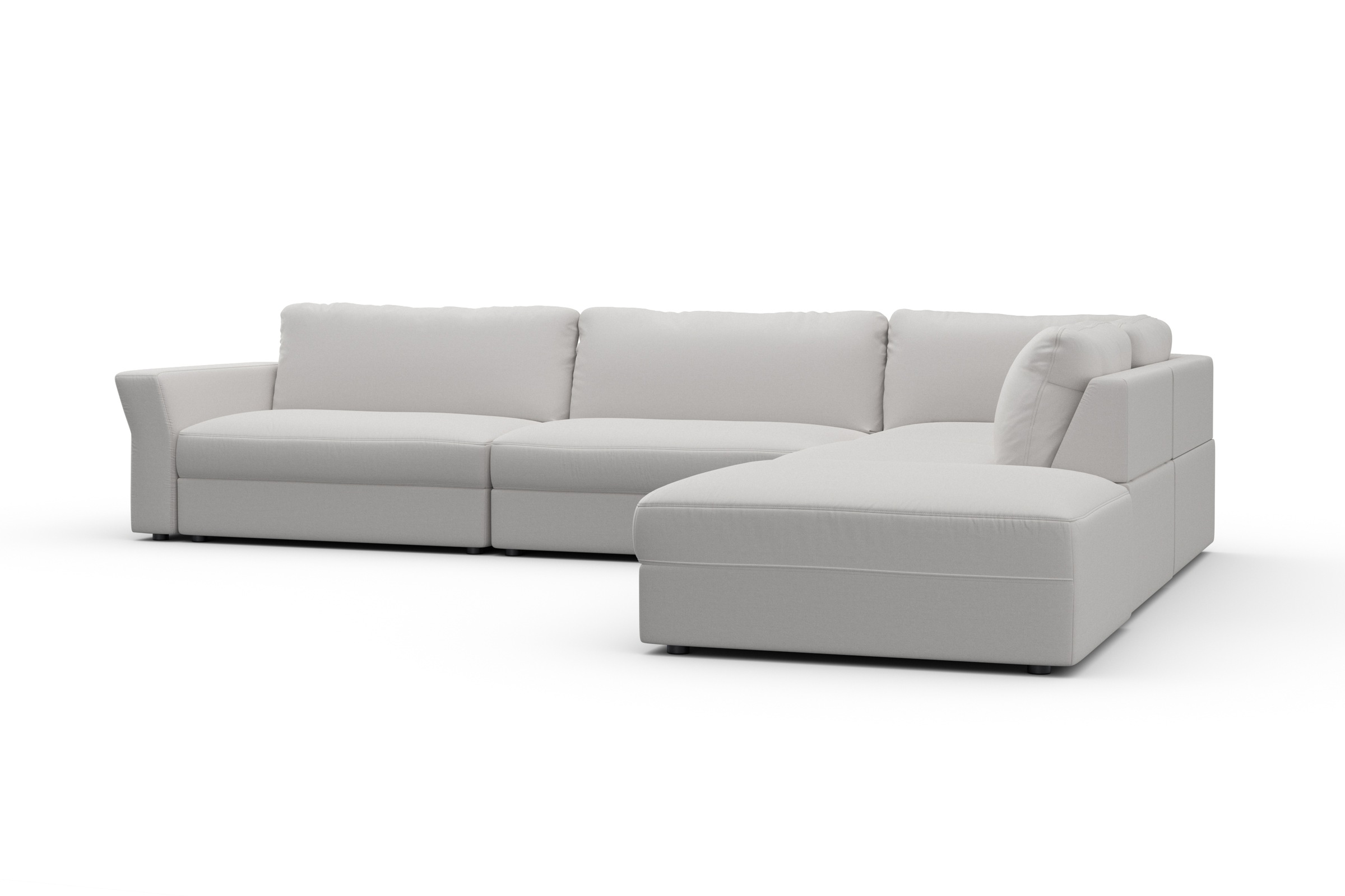 sit&more Ecksofa »Cadabra L-Form«, Breite 356 cm, mit Sitztiefenverstellung