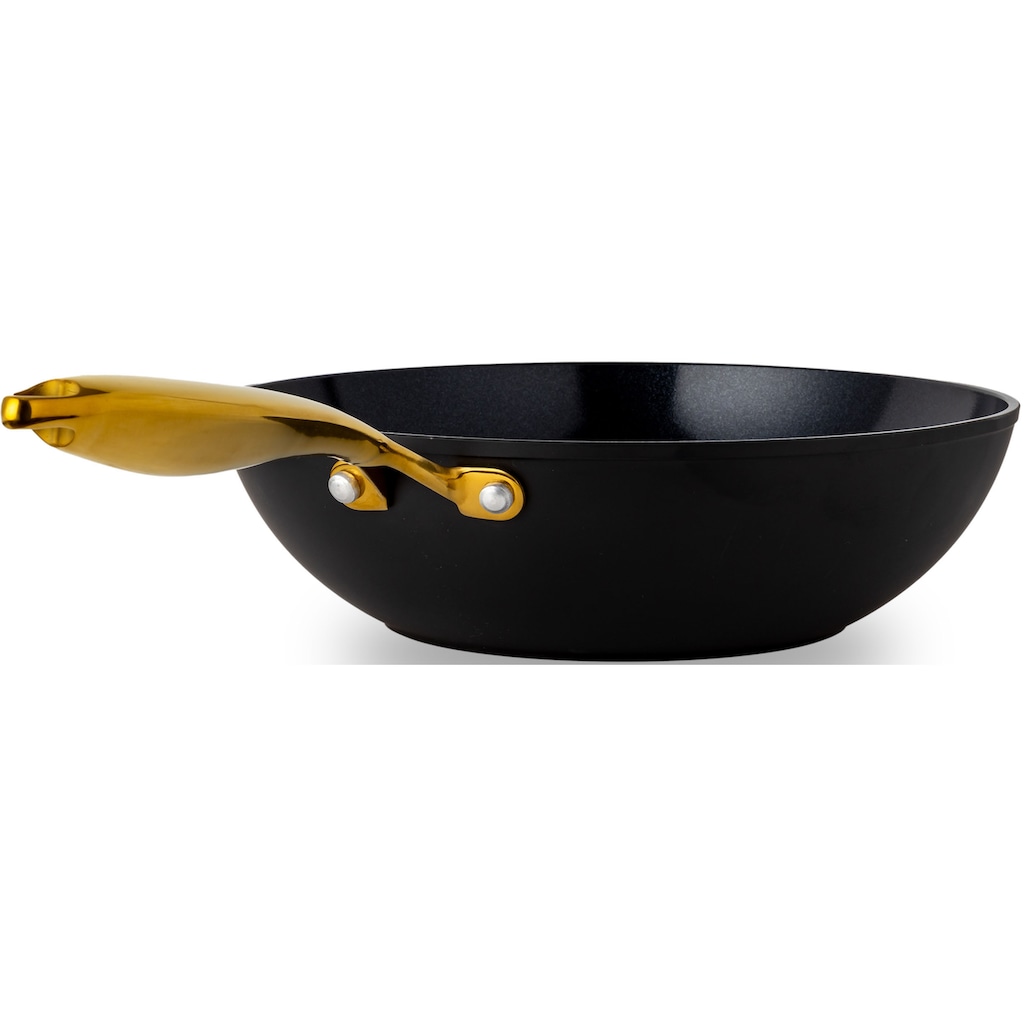 HENSSLERS Wok »HSN«, Aluminium, (1 tlg.)