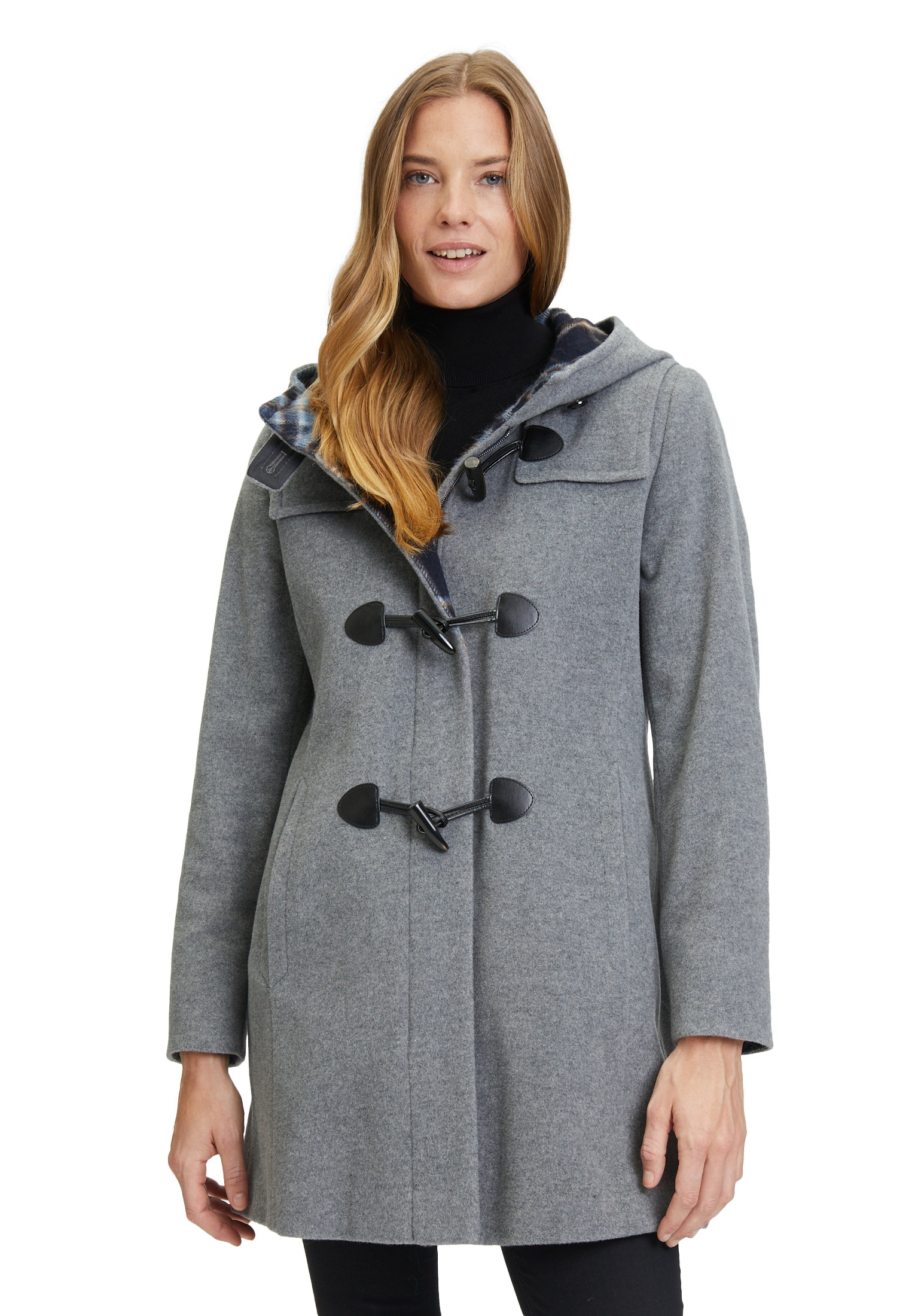 Gil Bret Outdoorjacke »Gil Bret Dufflecoat mit Kapuze«, mit Kapuze