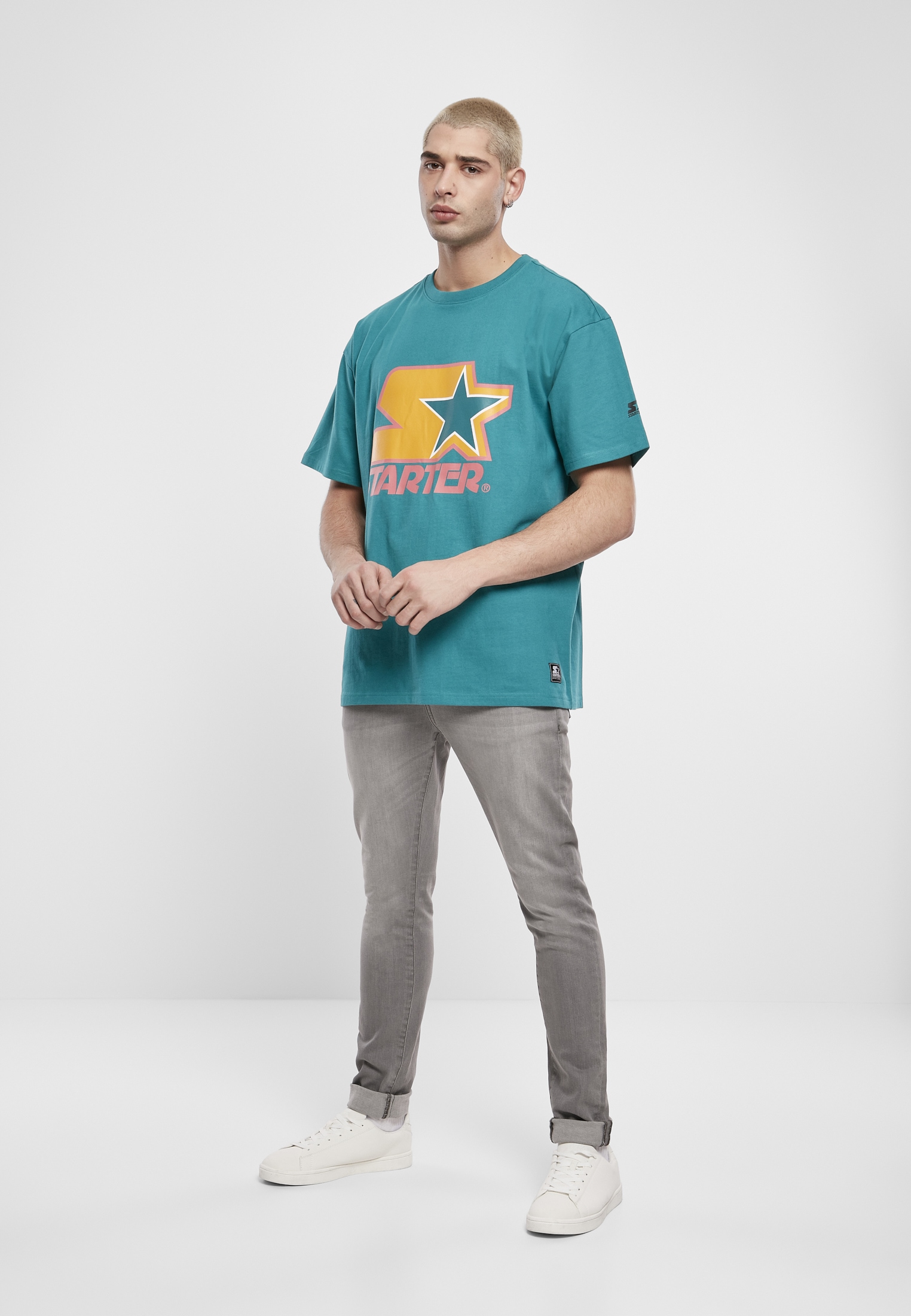 Starter T-Shirt "Starter Herren Starter Colored Logo Tee" günstig online kaufen