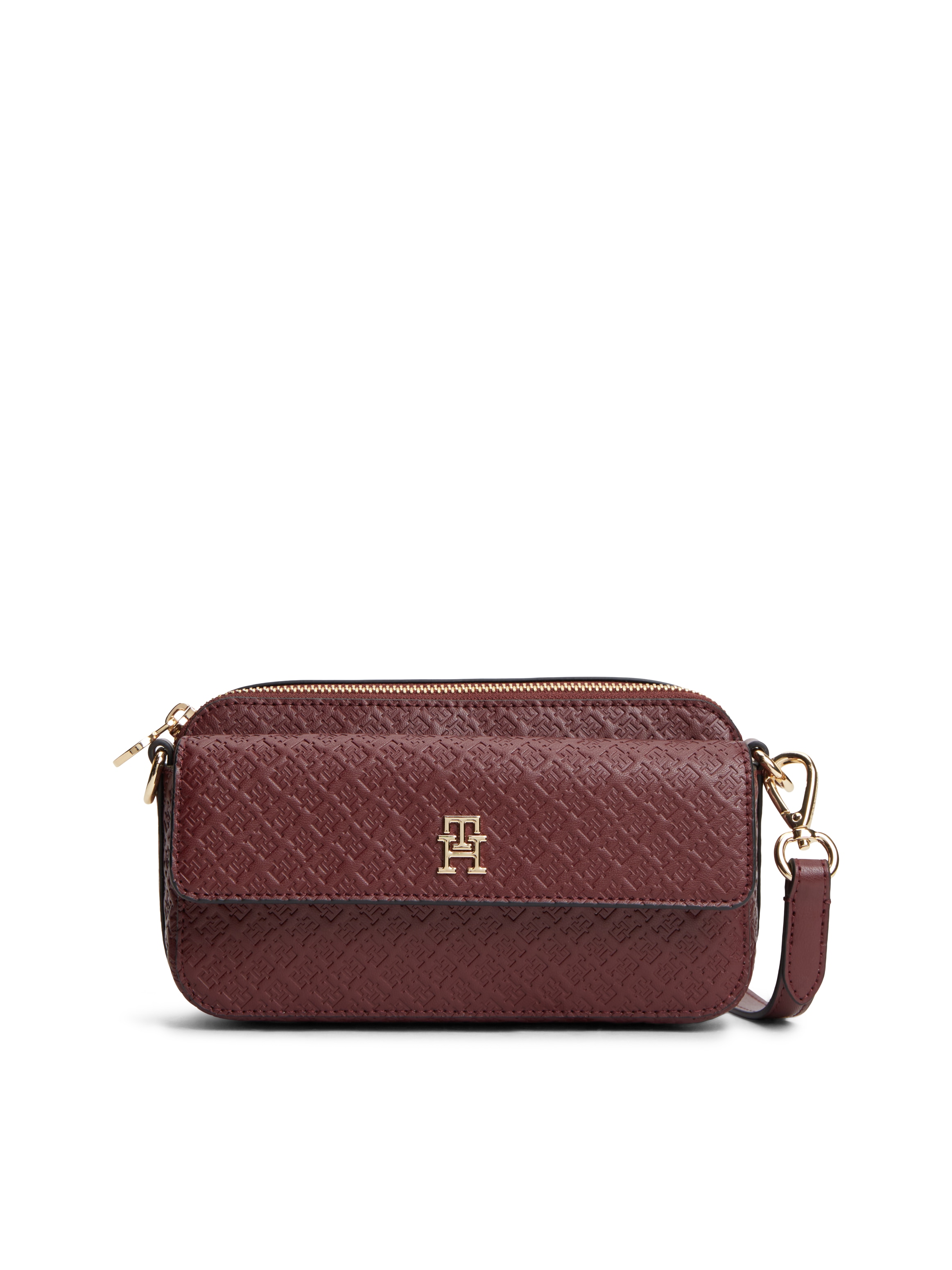 Tommy Hilfiger Umhängetasche "TH ICON CAMERA BAG MONO" MiniBag, Crossbody Bag, Schultertasche mit TH-Logoprägung