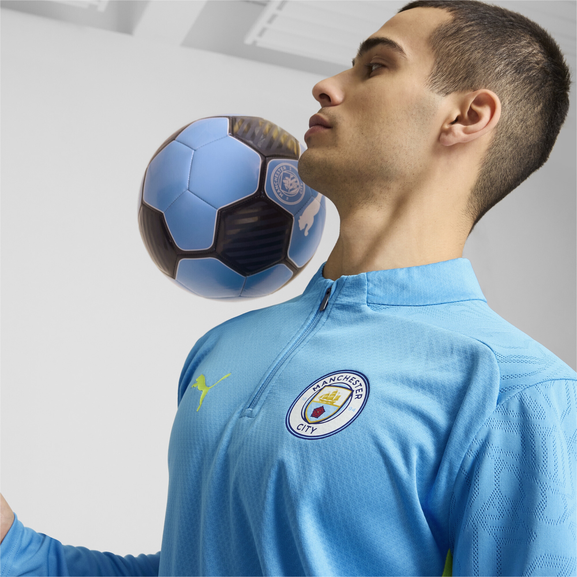 PUMA T-Shirt »Manchester City Trainingsoberteil Herren«