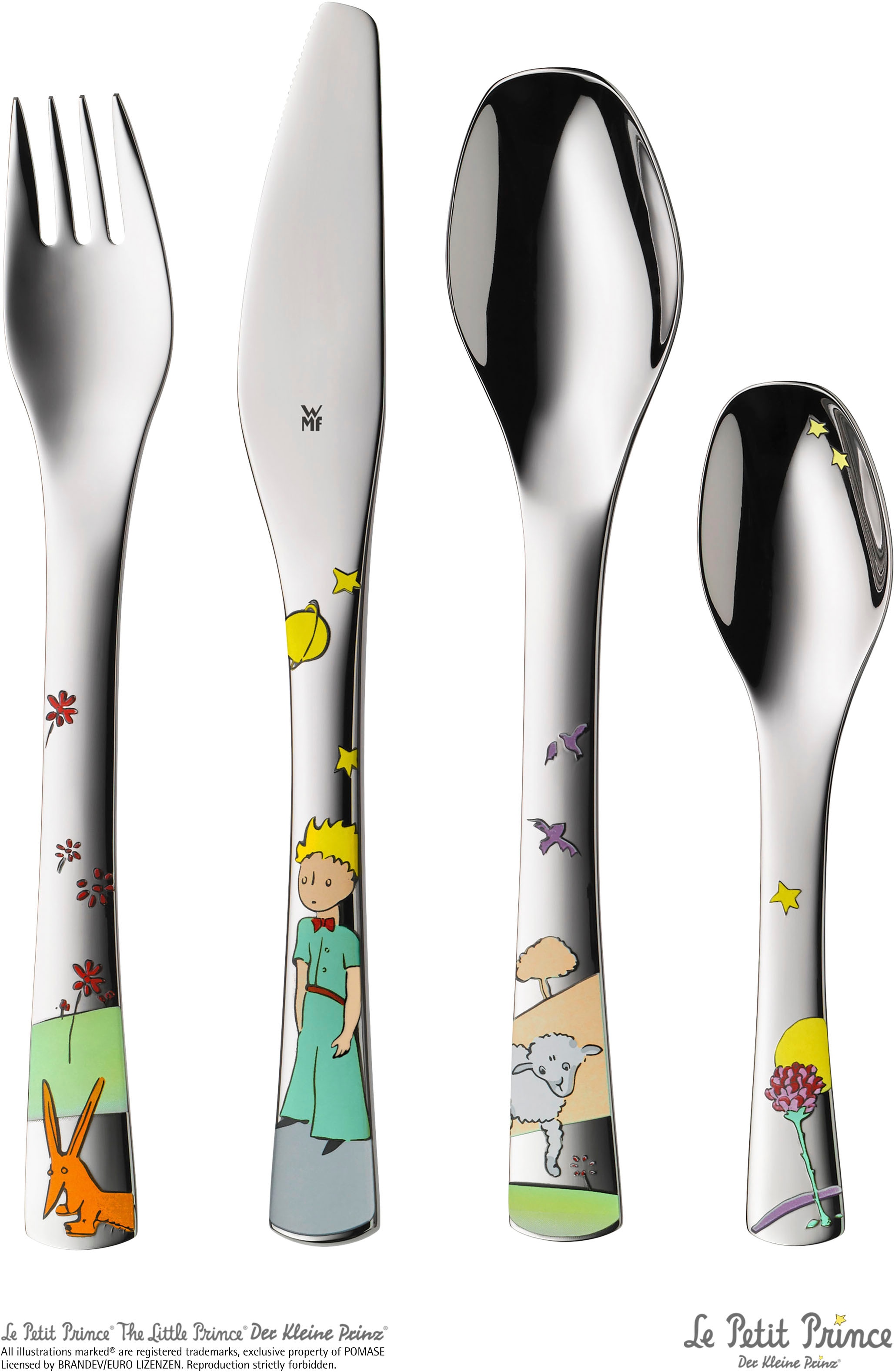 WMF Kinderbesteck "Der kleine Prinz" ab 6 Jahren, hygienisch, säurefest günstig online kaufen