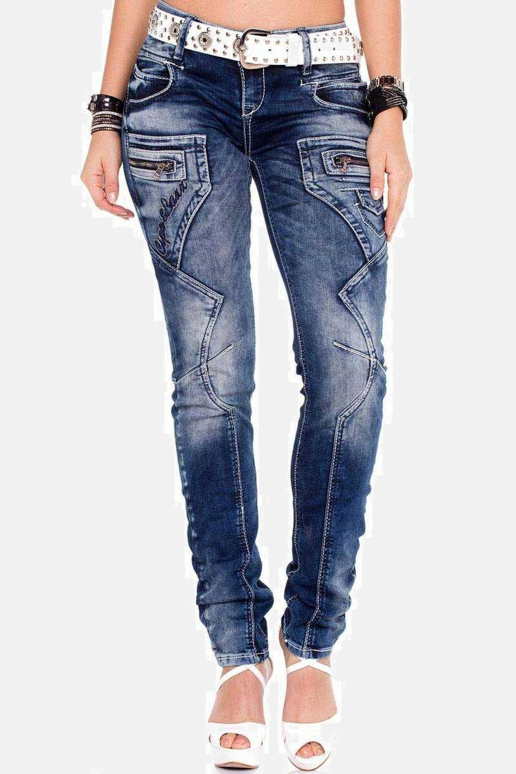 Cipo & Baxx Skinny-fit-Jeans "Jeans", in Skinny F?t, WD200 günstig online kaufen
