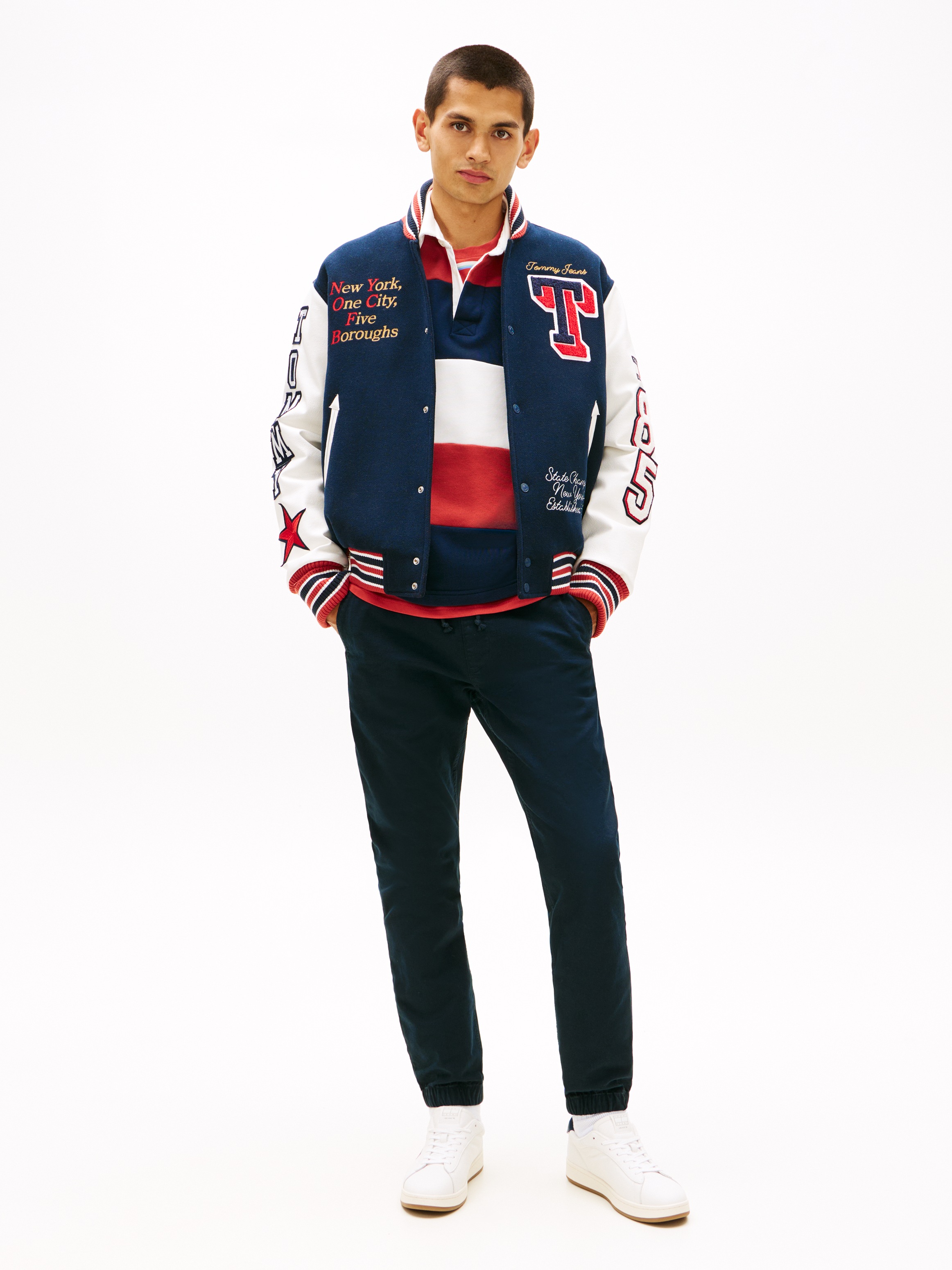 Tommy Jeans Jogger Pants »TJM SCANTON COTTON CANVAS«  mit elastischem Bund