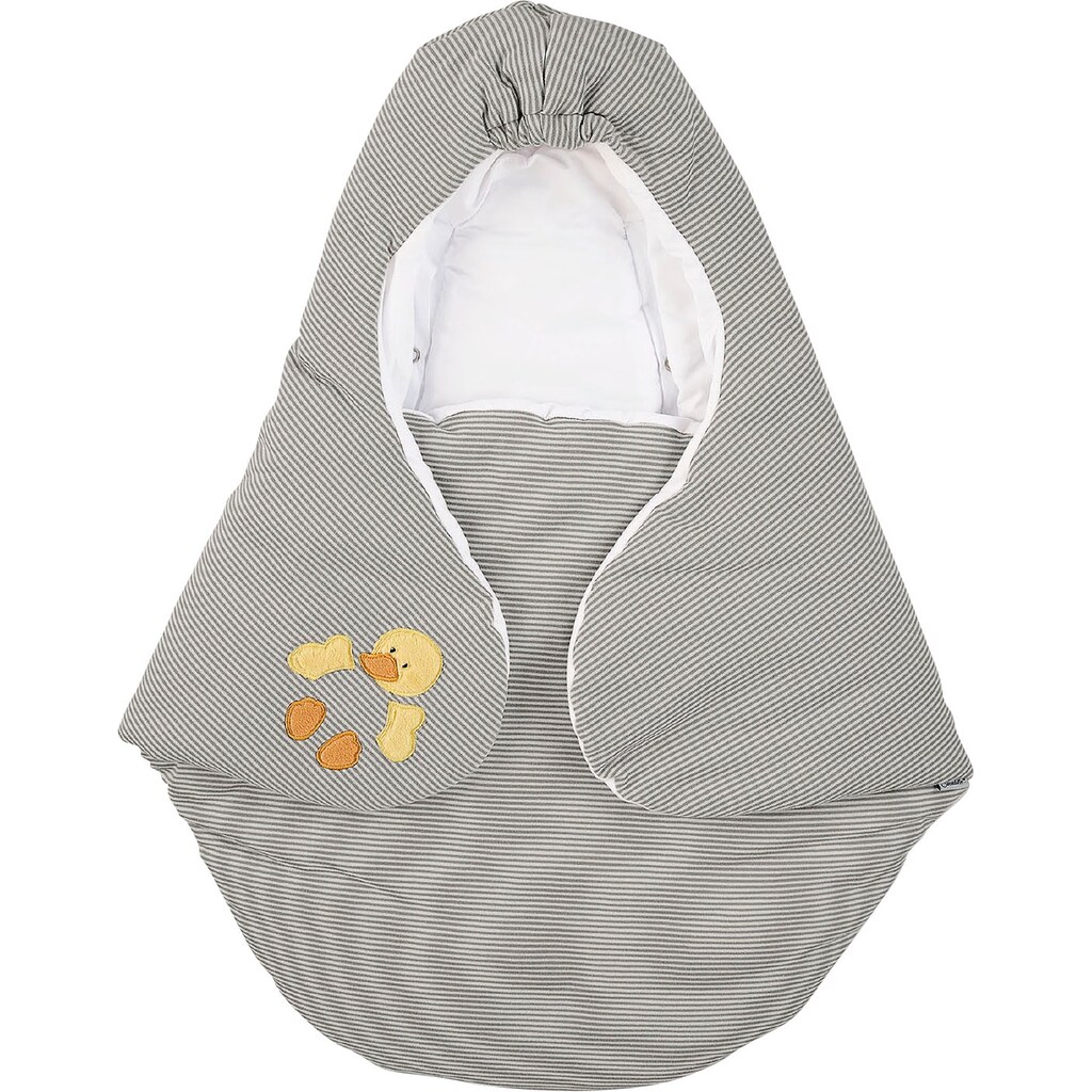 Sterntaler® Einschlagdecke »Edda Baby«, Baumwolle, Polyester, gestreift