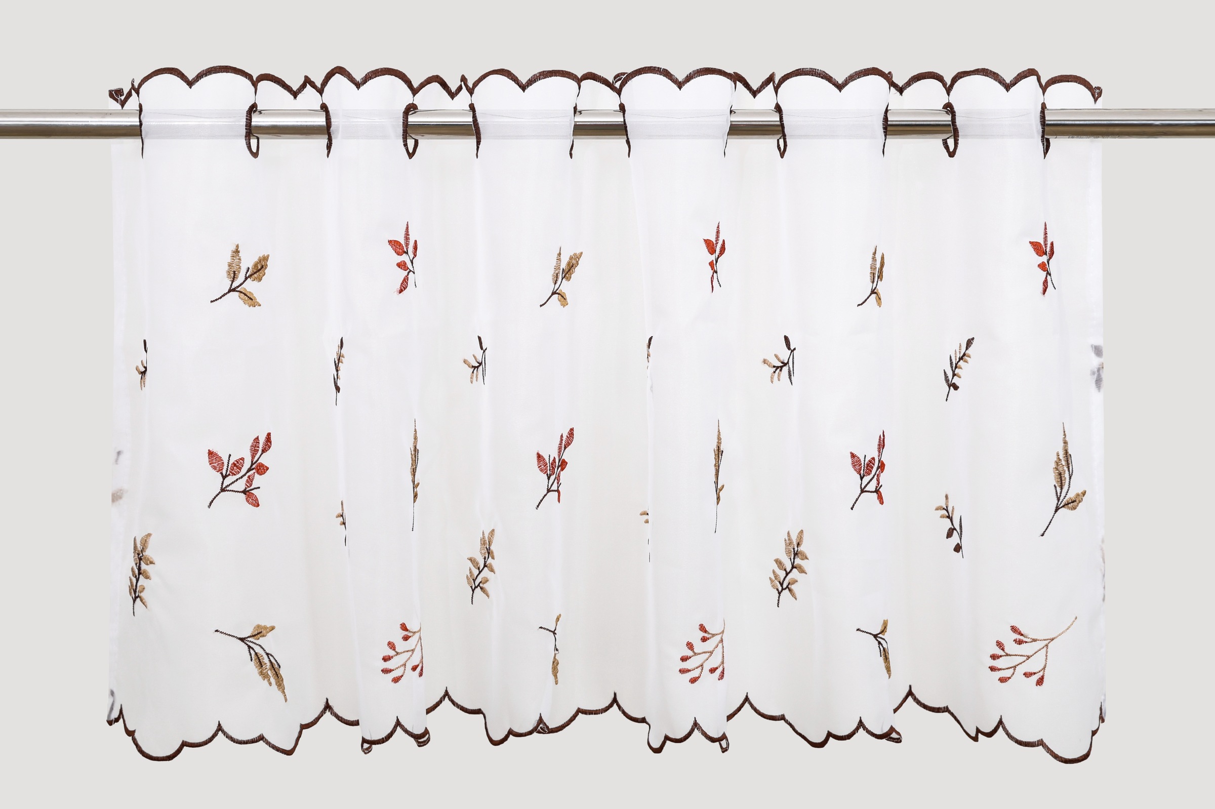 OTTO home Scheibengardine "Alphonse" Durchzuglöcher 1 Stk. tlg. Bestickt, f günstig online kaufen