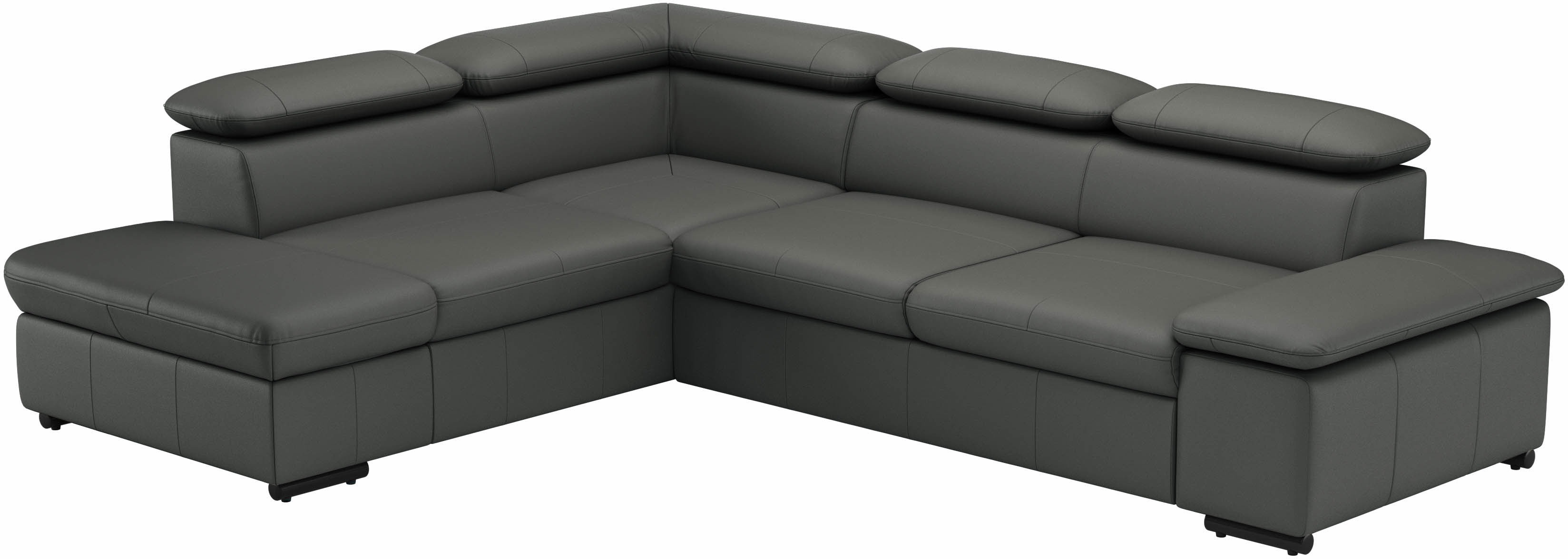 Thumbnail - sit&more Ecksofa "Alcudia L-Form" mit Armteilverstellung, optional Kopfteilverstellung und Bettfunktion