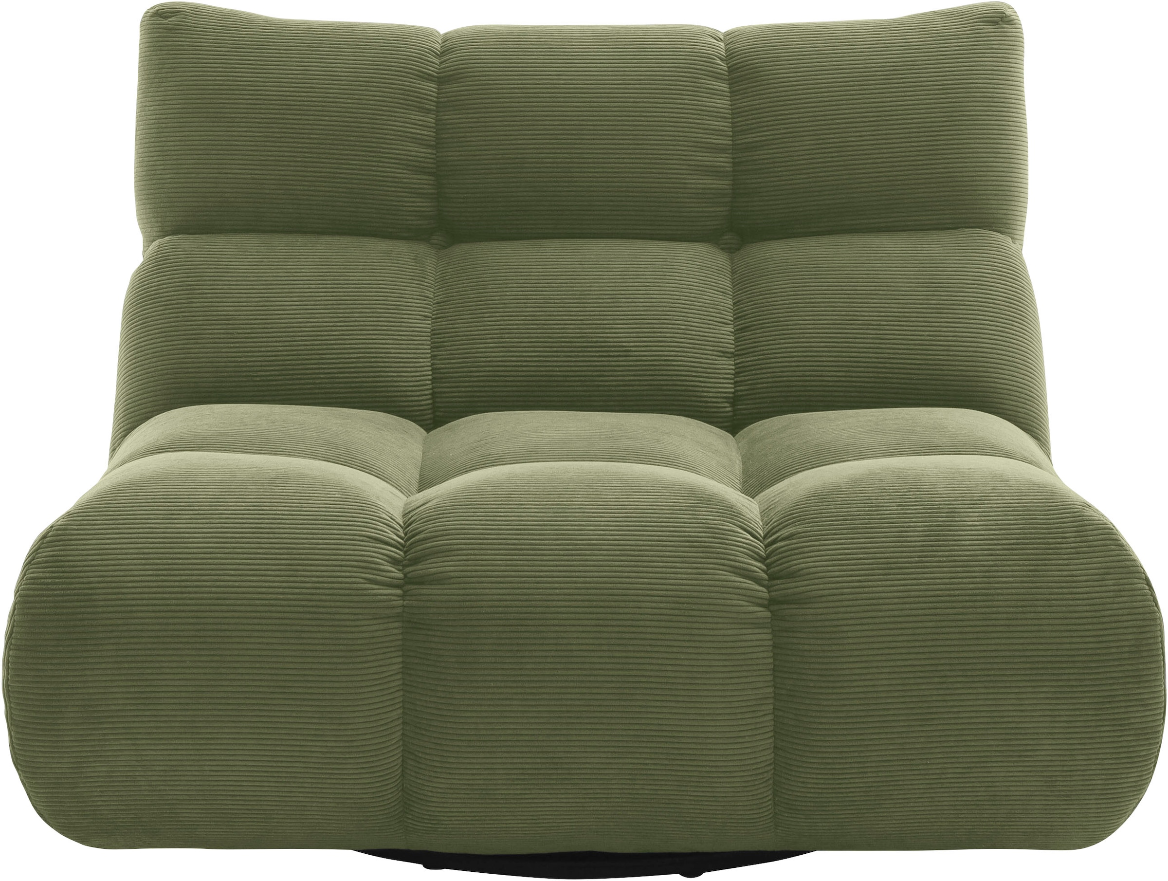 Home affaire 1,5-Sitzer "Cozy Bubble, 360 drehbarer Sessel, Breite 107 cm" mit eleganter Steppung, Rundumbezug & weicher Polsterung