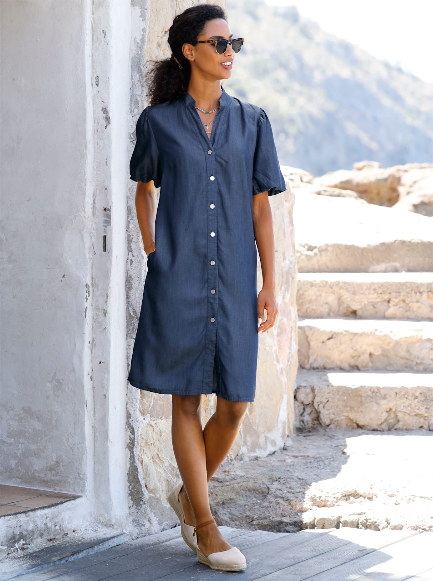 heine Sommerkleid "Kleid" Nahttasche günstig online kaufen