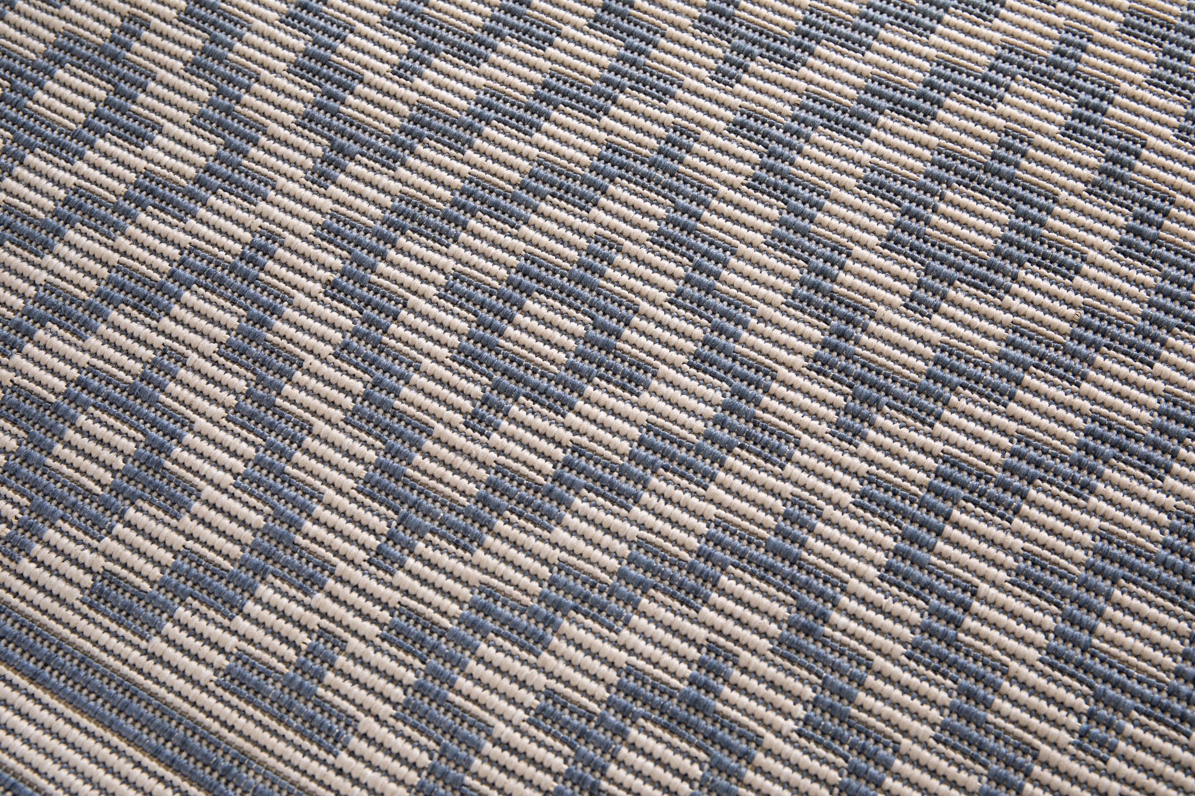 Primaflor-Ideen in Textil Teppich »Outdoorteppich ELDORADO Quadra«, rechteckig, 4 mm Höhe, Flachgewebe, Rauten, Scandi, In- und Outdoor geeignet, wasserfest