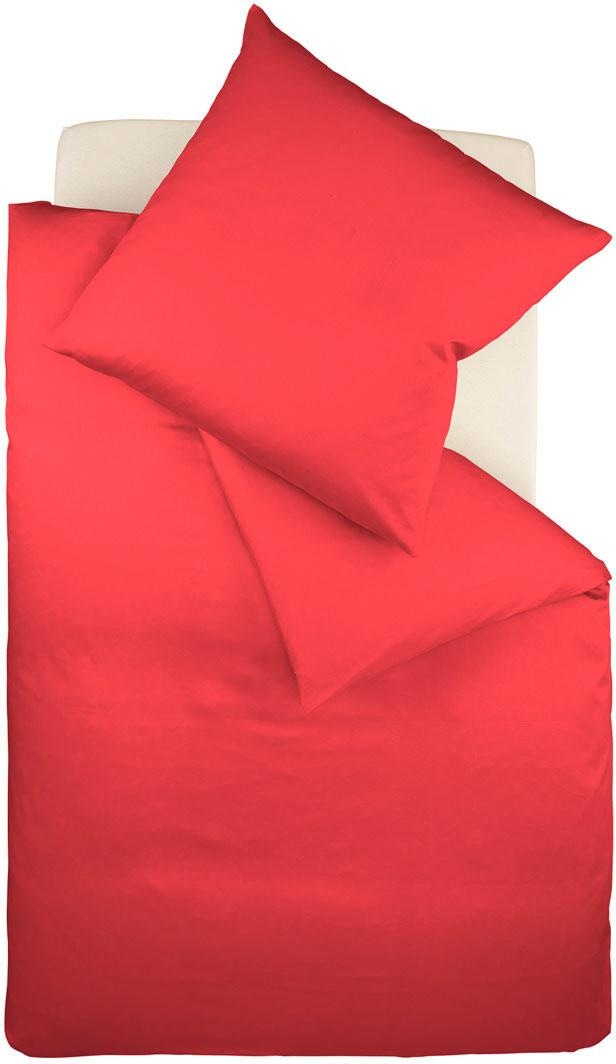 fleuresse Bettwäsche "Colours in 135x200, 155x220 oder 200x200 cm" 3 Stk. Bettwäsche aus 100% Baumwolle, uni, mit Reißverschluss