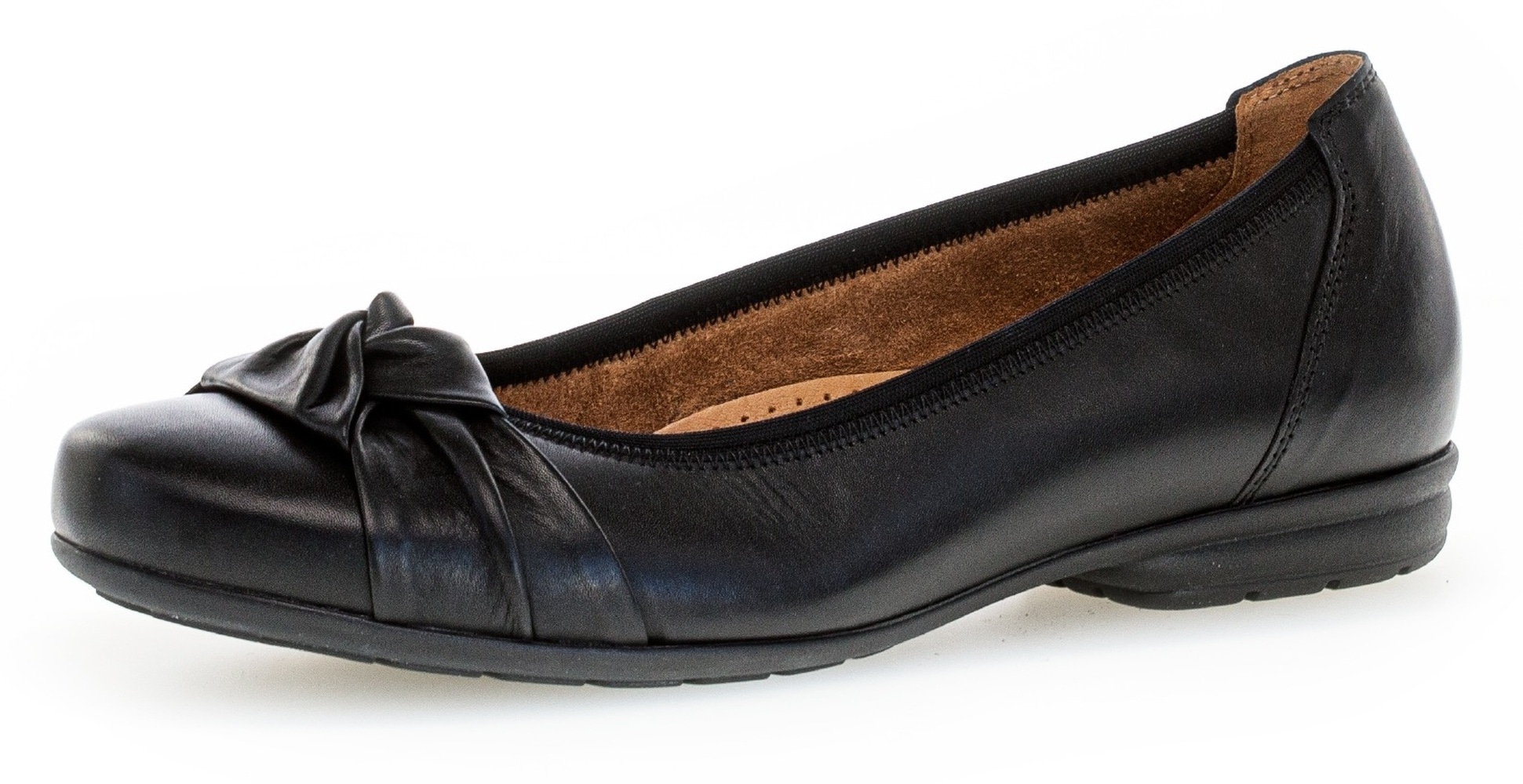 Gabor Ballerina "FLORENZ", Businessschuh, Slipper, Halbschuh, Schlupfschuh in Weite G = weit