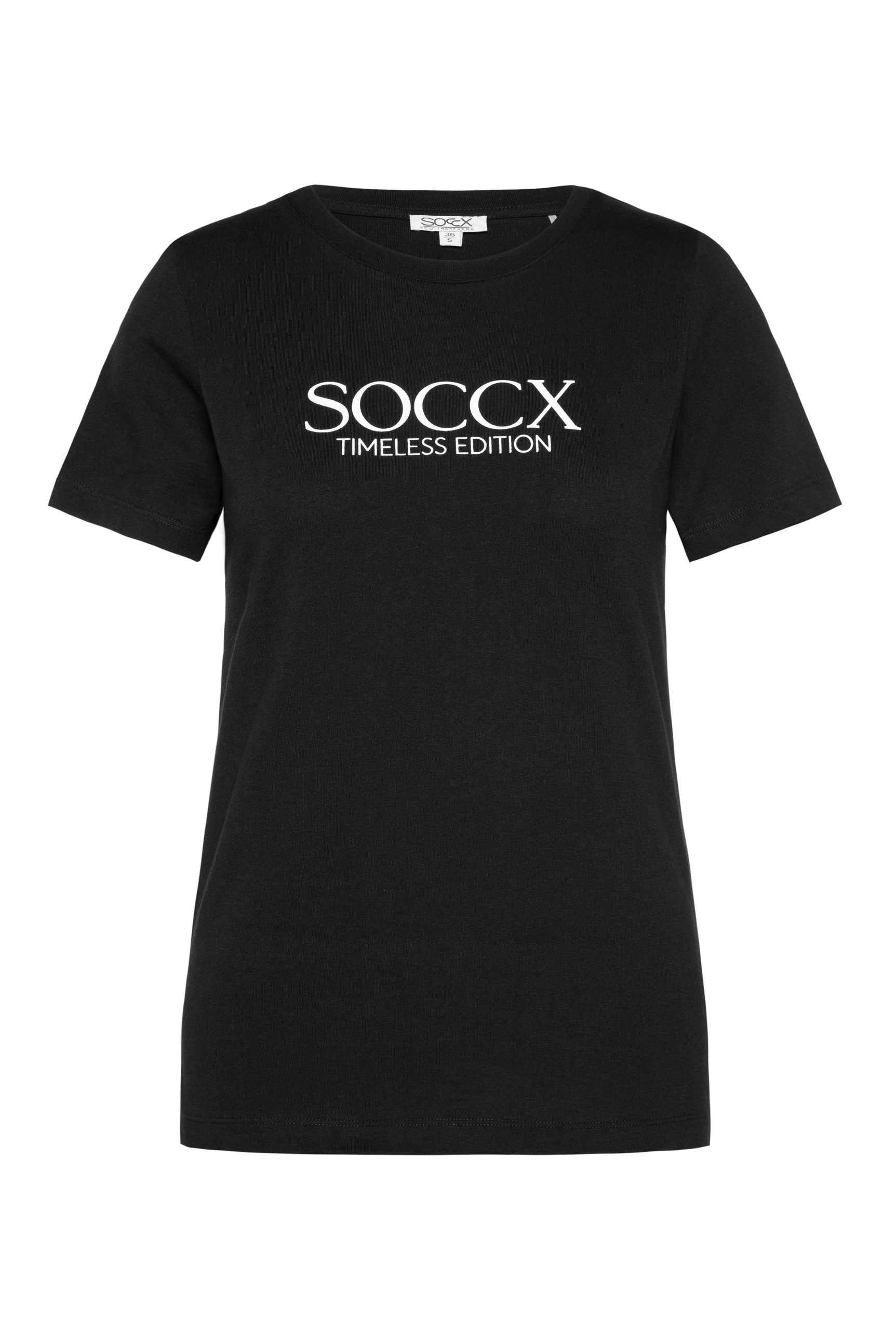 SOCCX Rundhalsshirt, aus Baumwolle
