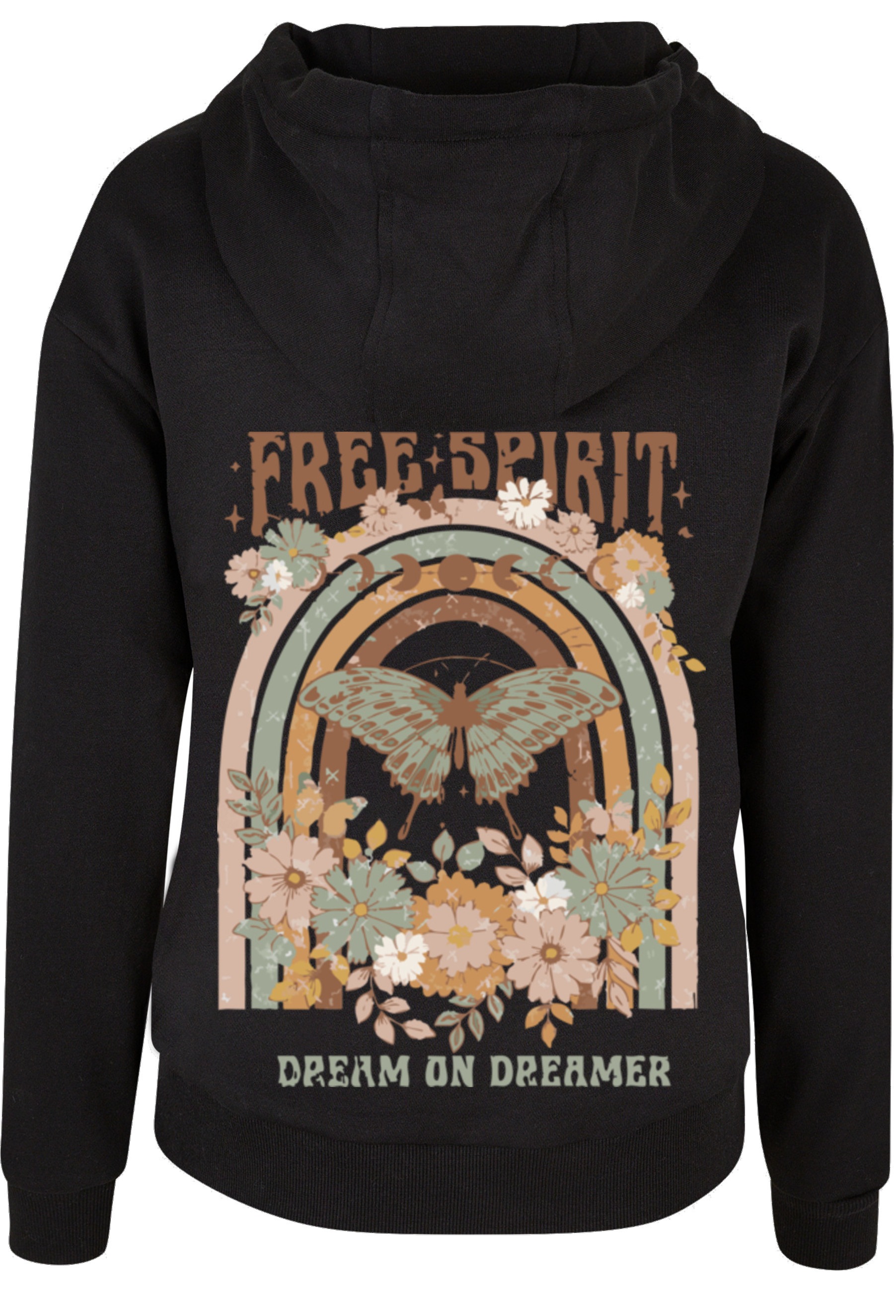 CLOUD 5IVE Kapuzensweatshirt »CLOUD 5IVE Ladies 77 Free Spirit Black Everyday Hoodie«
