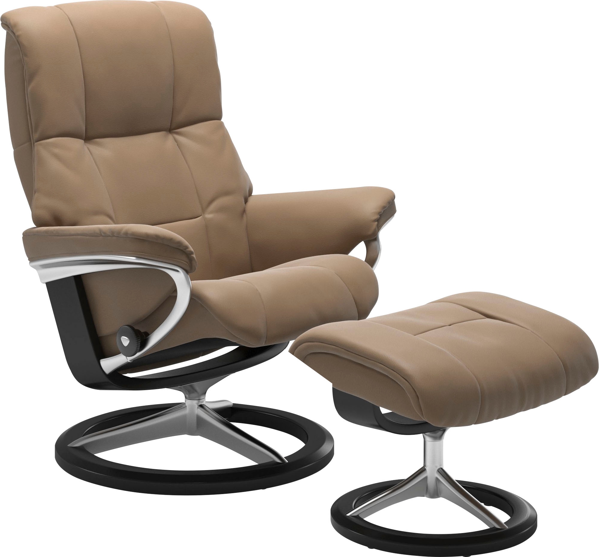 Stressless Fußhocker "Mayfair", mit Signature Base, Gestell Schwarz