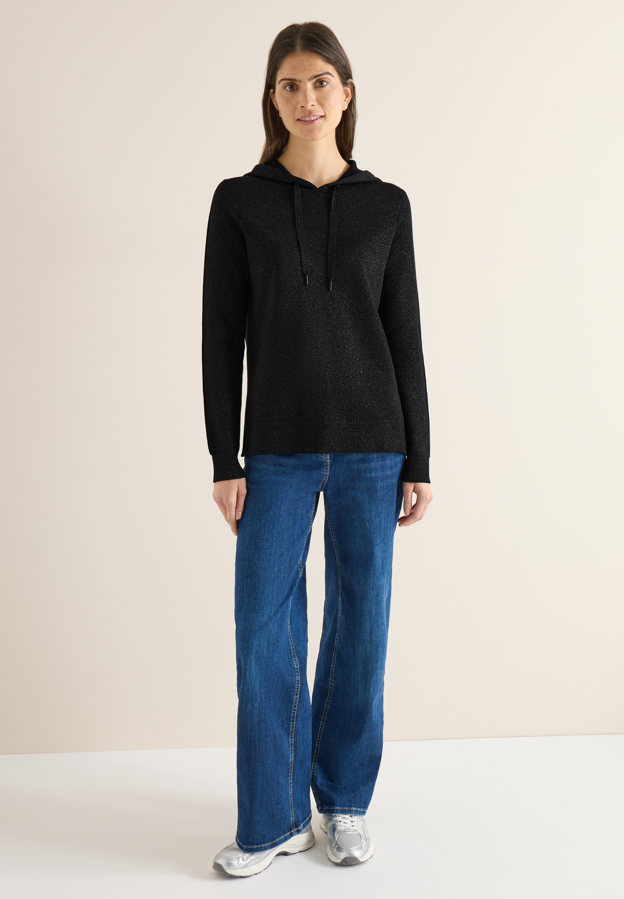 Thumbnail - Cecil Kapuzenpullover mit Tape Detail am Ärmel