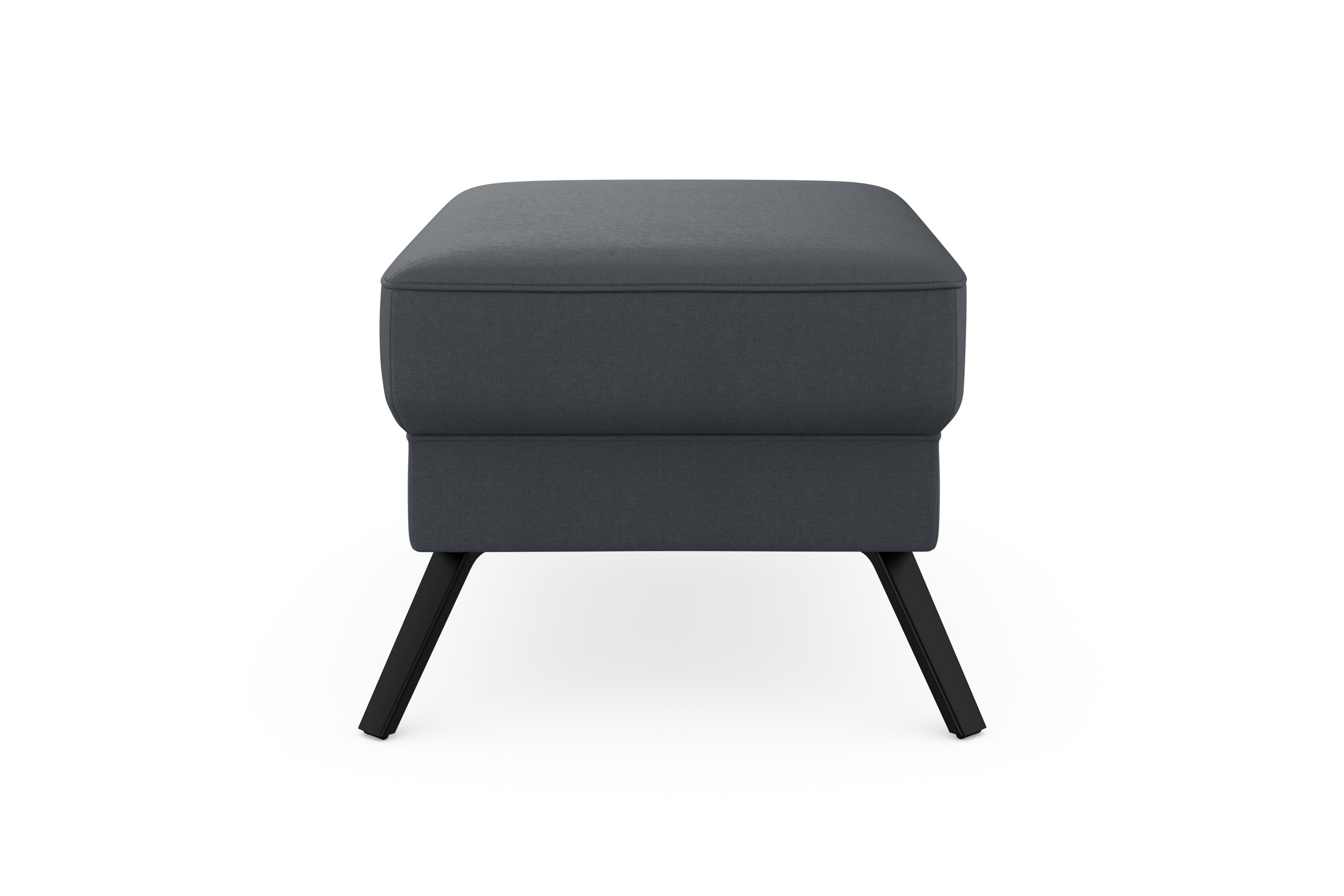 Hocker SIT & MORE "Lindholm", grau (dunkelgrau), B:89cm H:48cm T:59cm, Hocker, Hocker 3