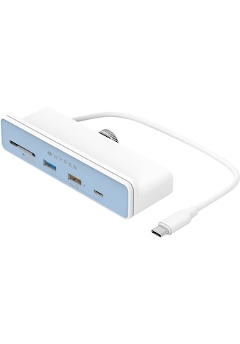 Hyper Adapteris »6-in-1 USB-C hub for iMac 2...