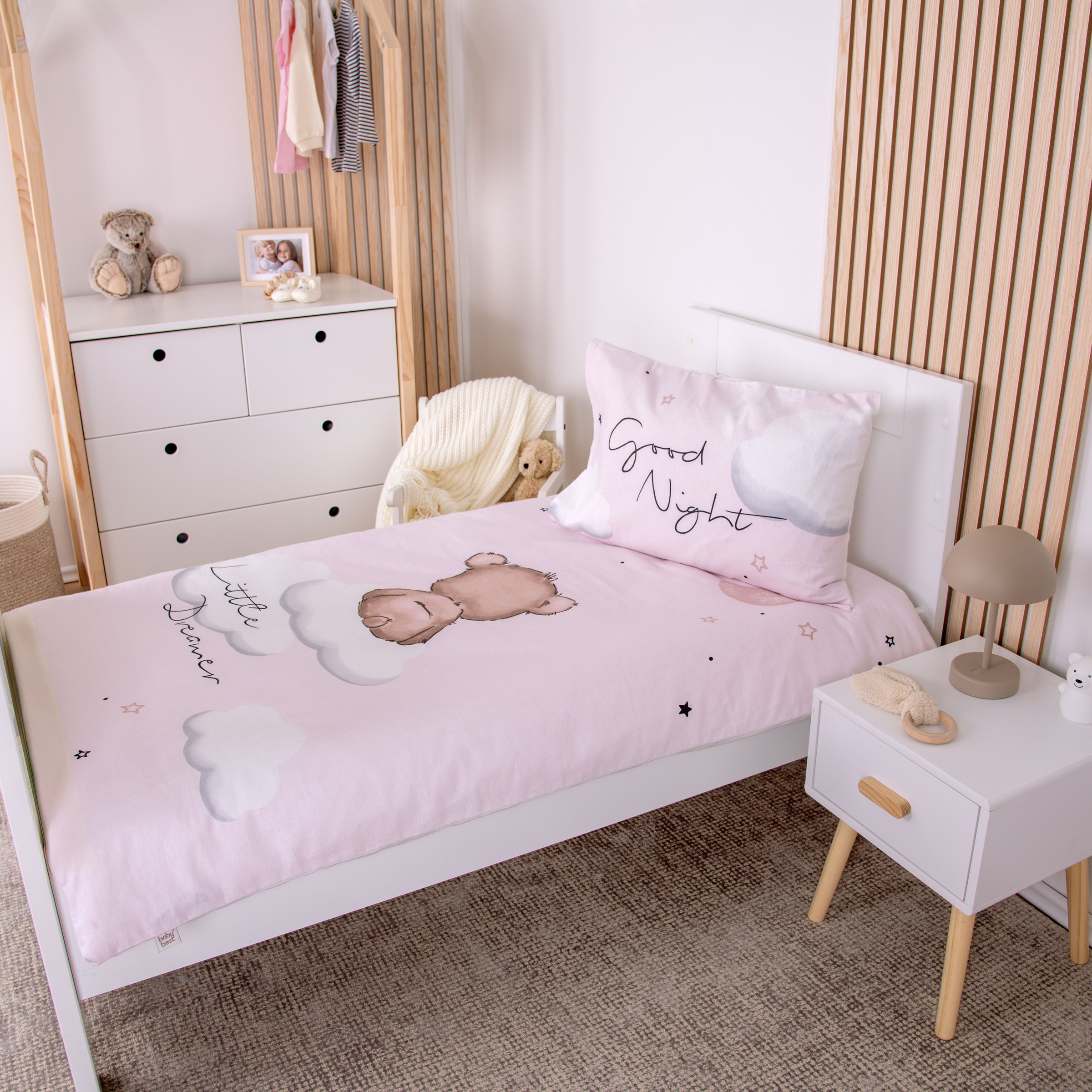 Baby Best Babybettwäsche "babybest Little Dreamer" 2 Stk. tlg. Wendebettwäs günstig online kaufen