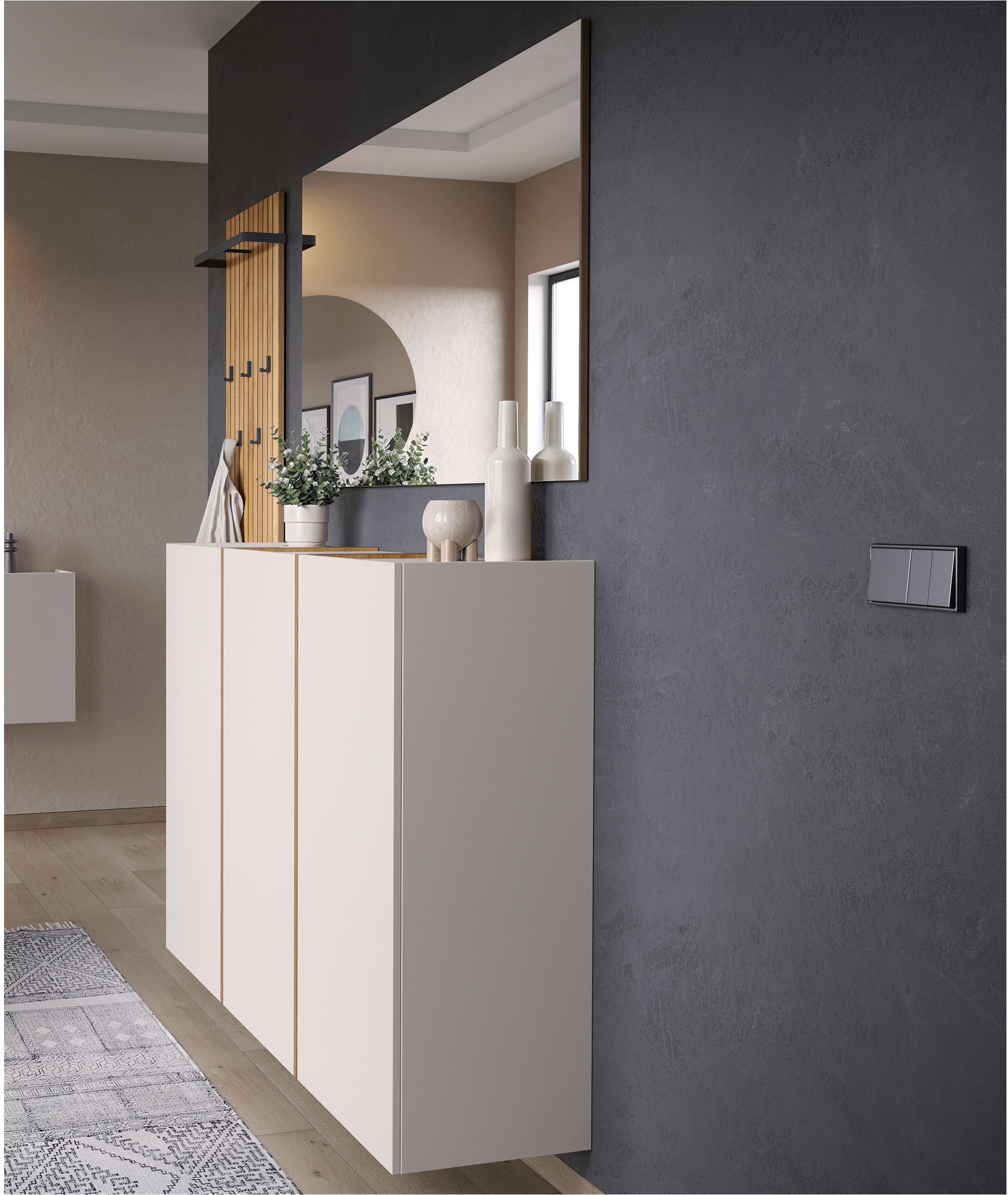 GERMANIA Garderoben-Set "GW-Libbiano Plus" 2 Stk. tlg. günstig online kaufen