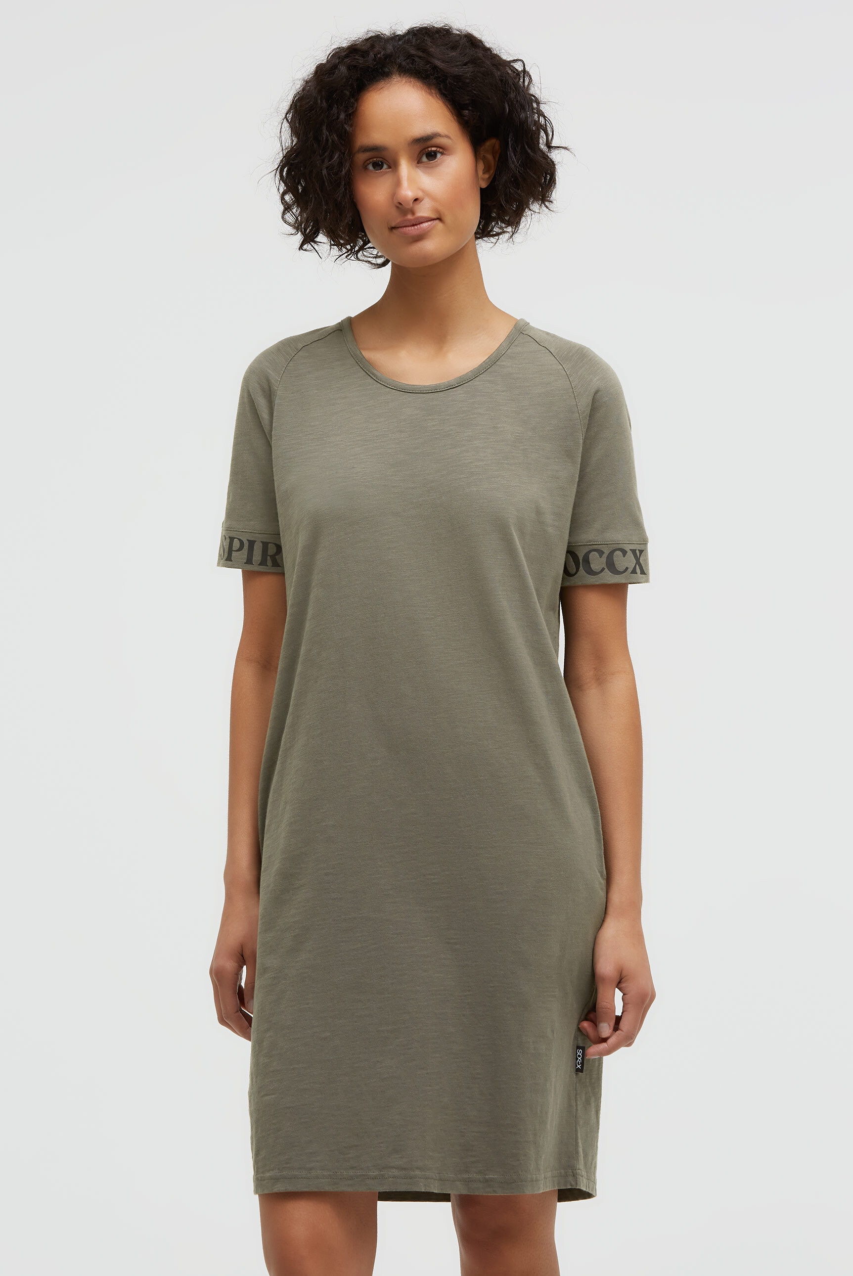 SOCCX Sommerkleid Eingrifftaschen mit Taschen günstig online kaufen