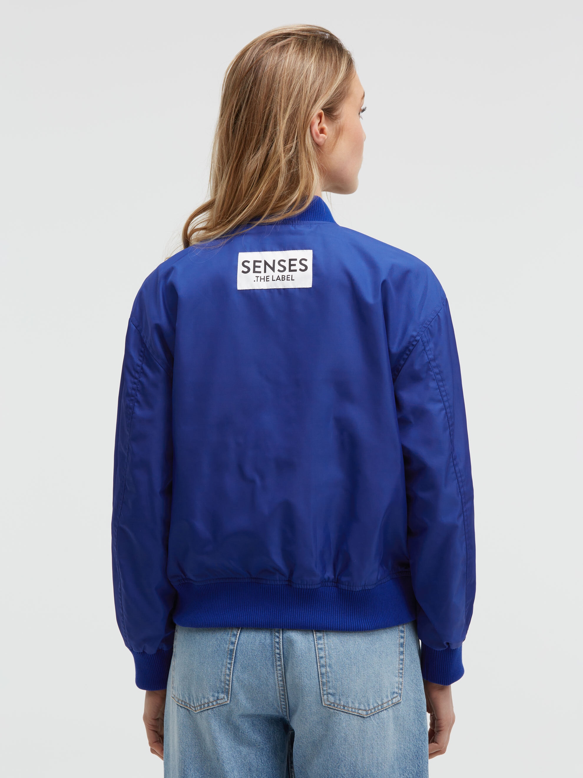 SENSES.THE LABEL Blouson ohne Kapuze mit Innentasche