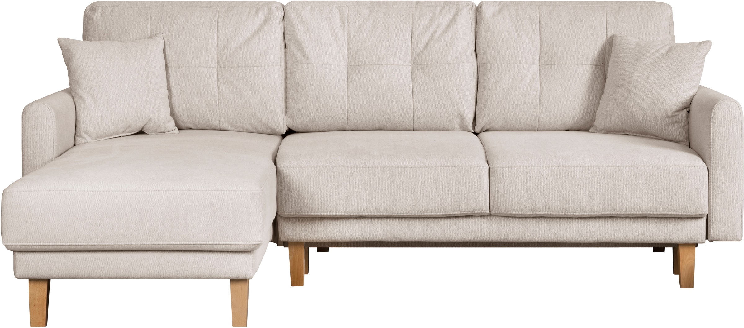 Home affaire Ecksofa "TRIPLO optionale Schlafsofa mit Bettkasten, Maße B/T/ günstig online kaufen