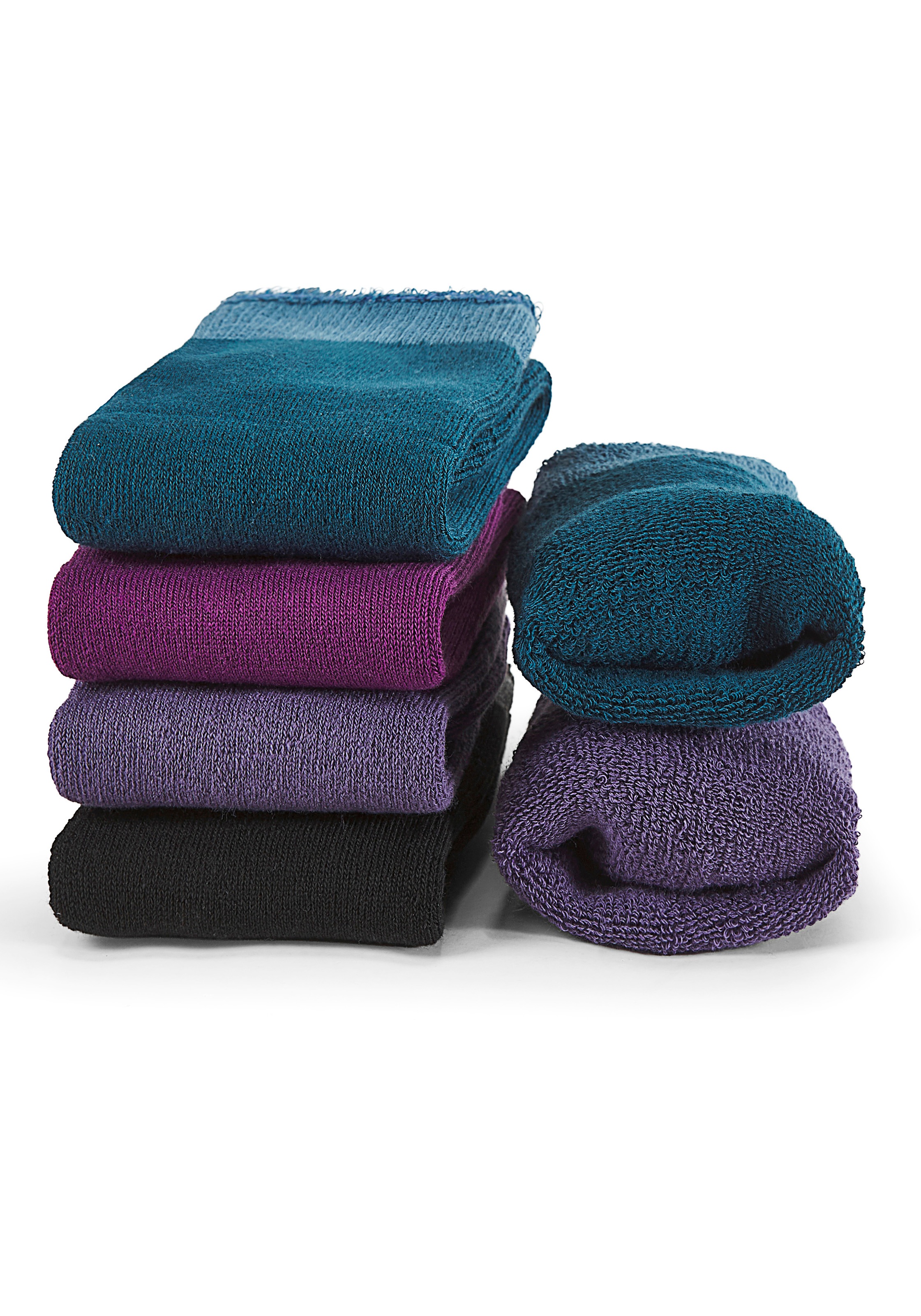 Thumbnail - Lavana Kuschelsocken Packung, 4 Paar tlg. mit Innenfrottee