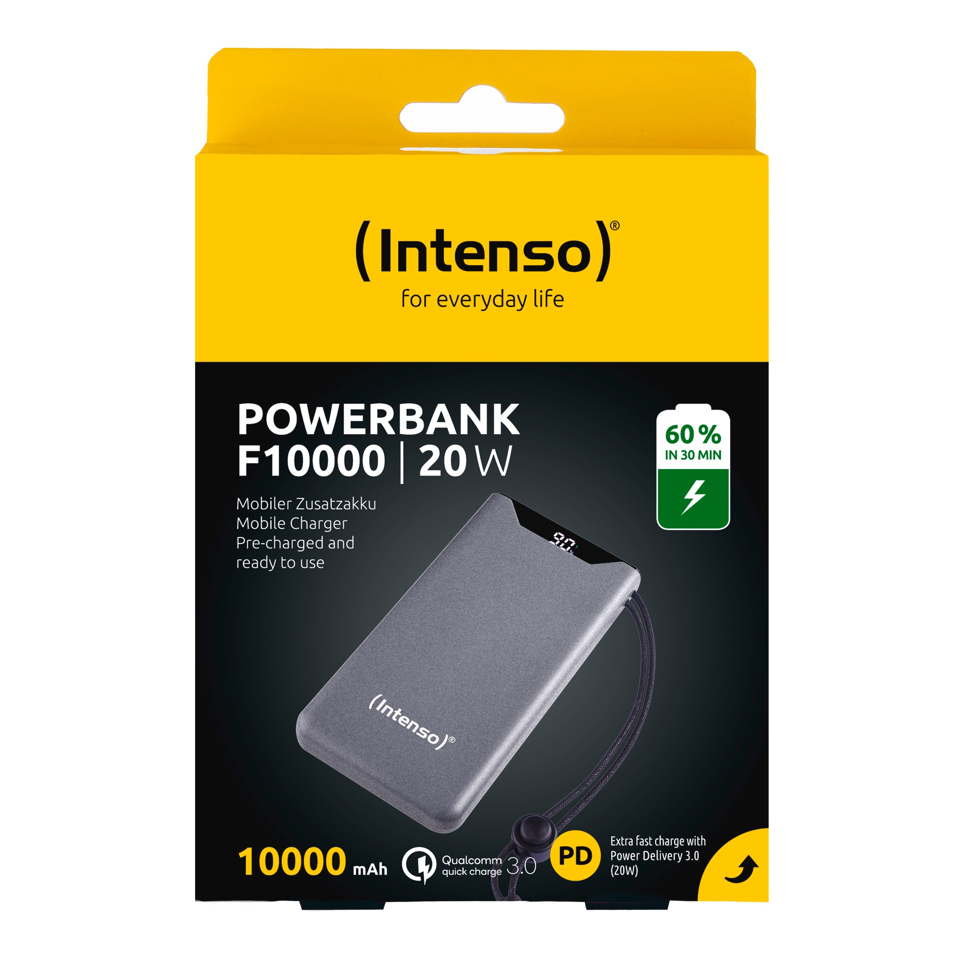 Intenso Powerbank »F10000, 20 W«