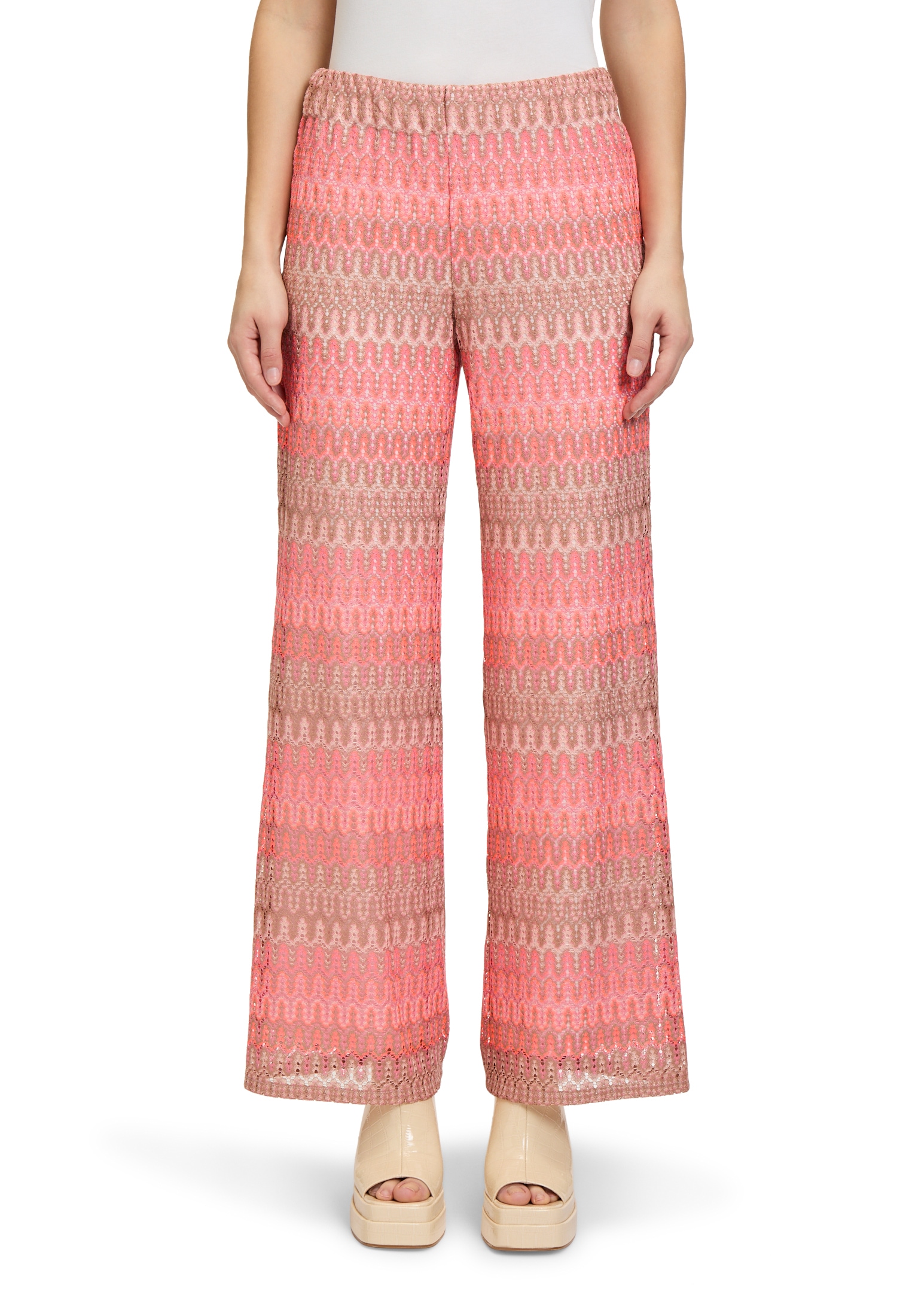 Cartoon Stoffhose "Cartoon Damen Sommerhose mit weitem Bein", Material günstig online kaufen