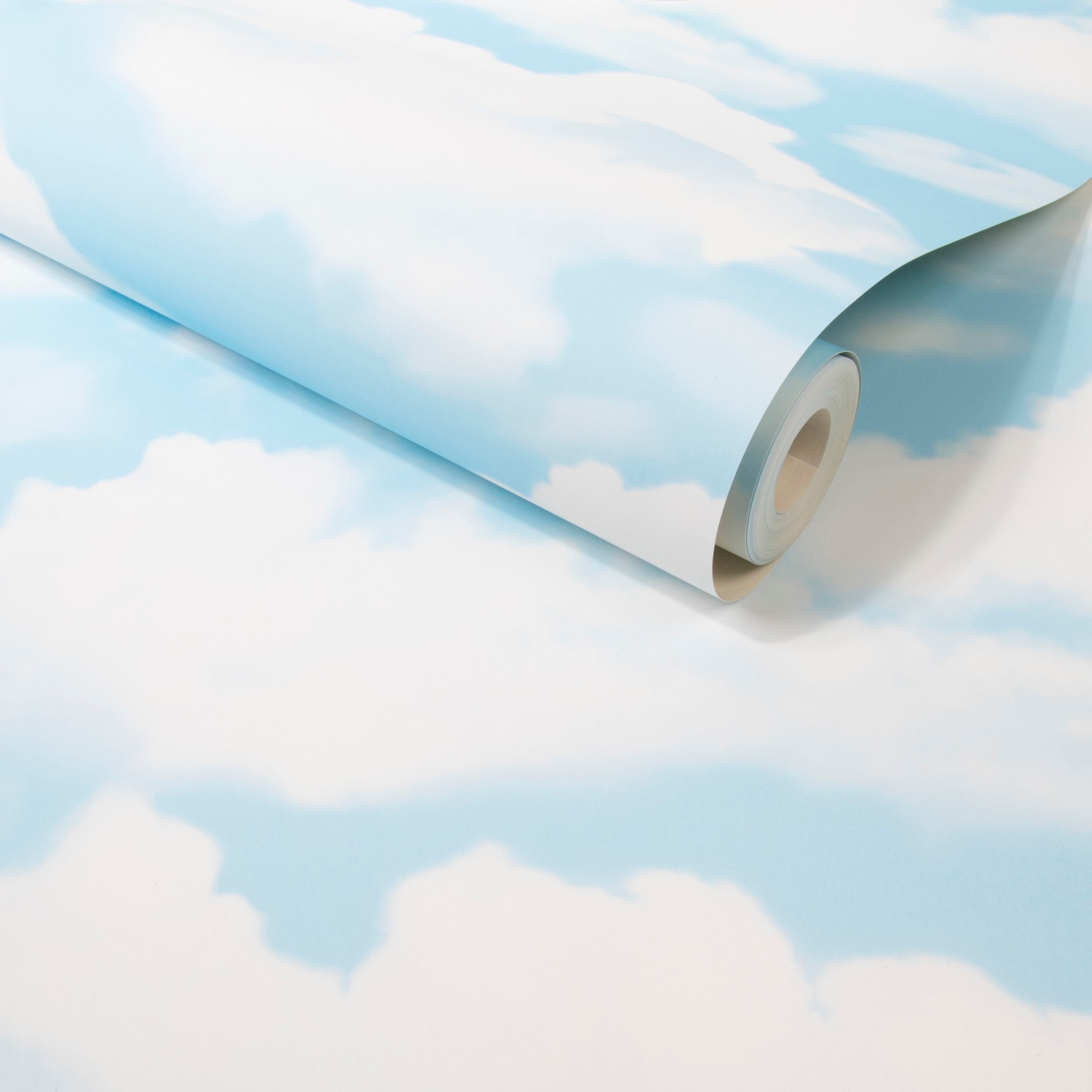 Papiertapete »Wolken«, Mehrfarbig - 10m x 52cm