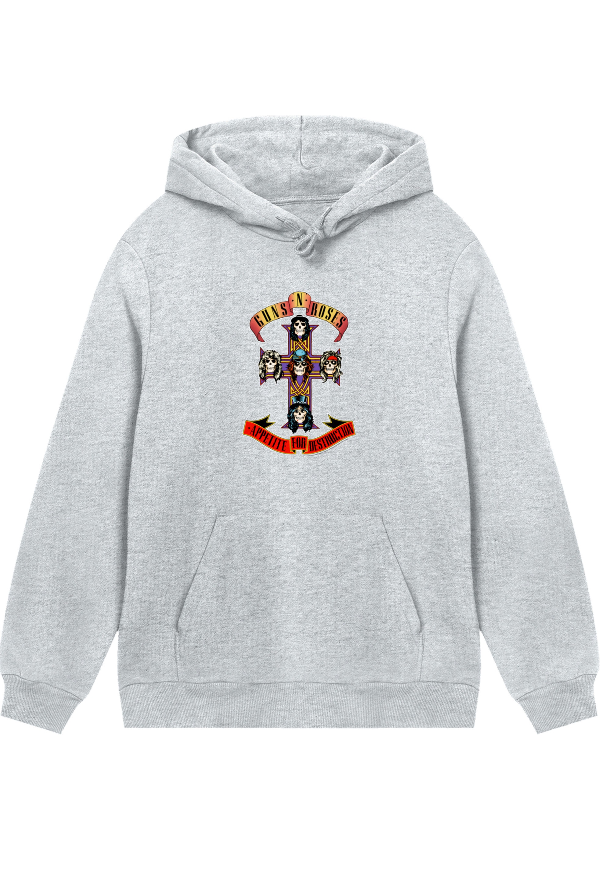 F4NT4STIC Kapuzenpullover »Guns 'n' Roses Appetite For Destruction«, Premium Qualität Streetwear