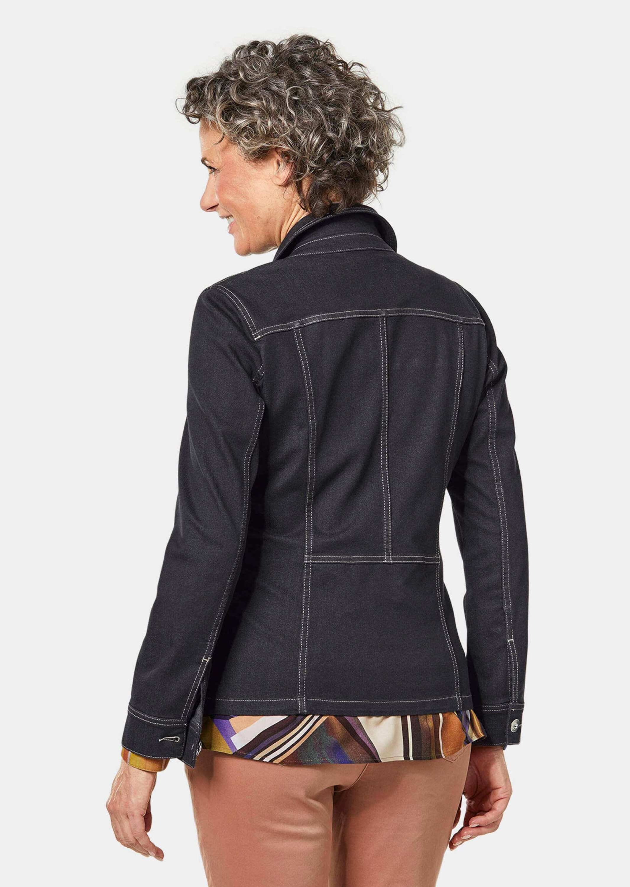 GOLDNER Kurzjacke »Jeansjacke Zeitlose Jeansjacke mit tollen Details«