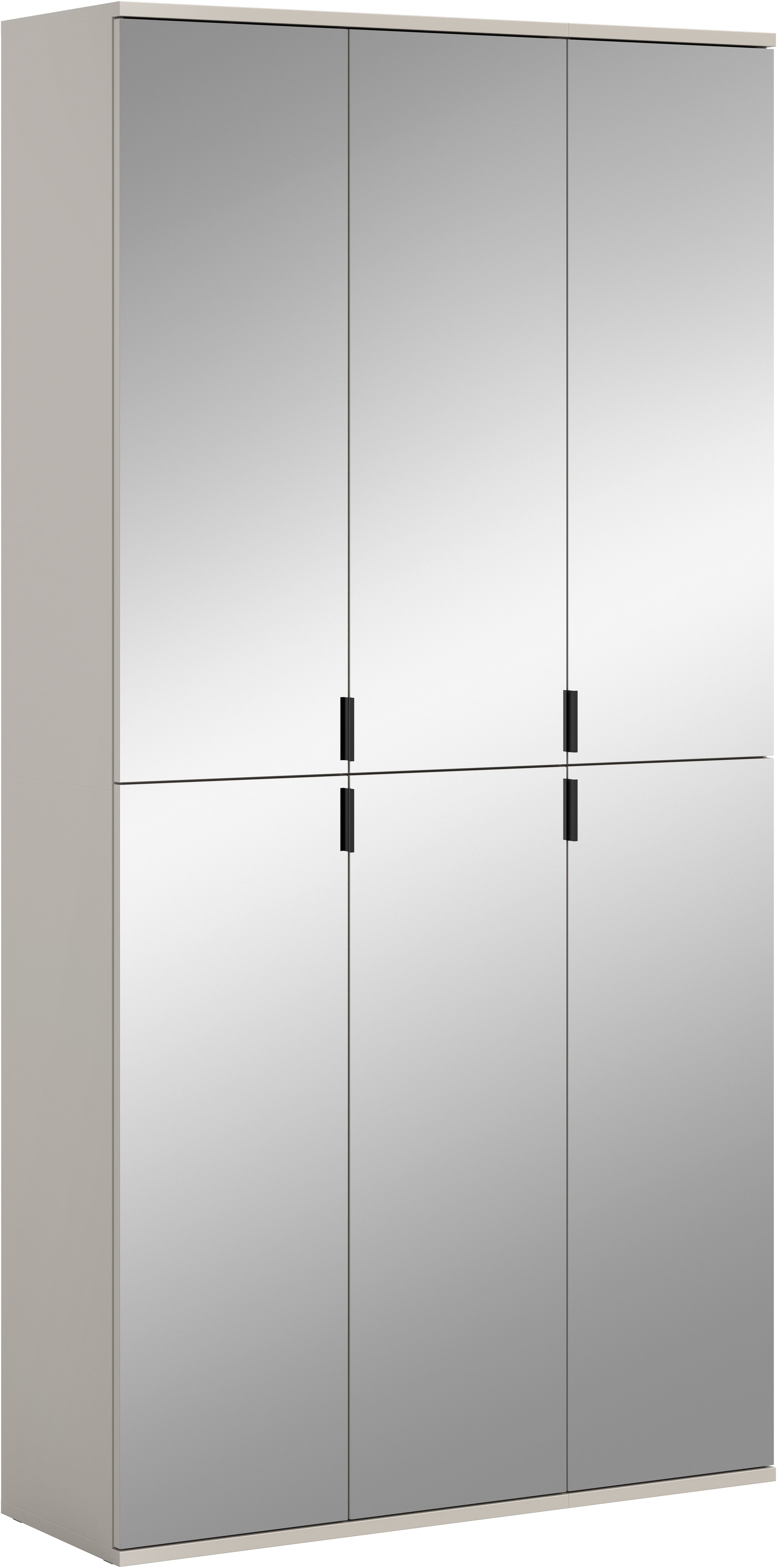 Home affaire Garderoben-Set "TRONDHEIM, 2-teilig, Breite 91 cm, individuell platzier- & erweiterbar" Set, bestehend aus: Garderobenschrank breit & Garderobenschrank schmal, 2 Stk. tlg.