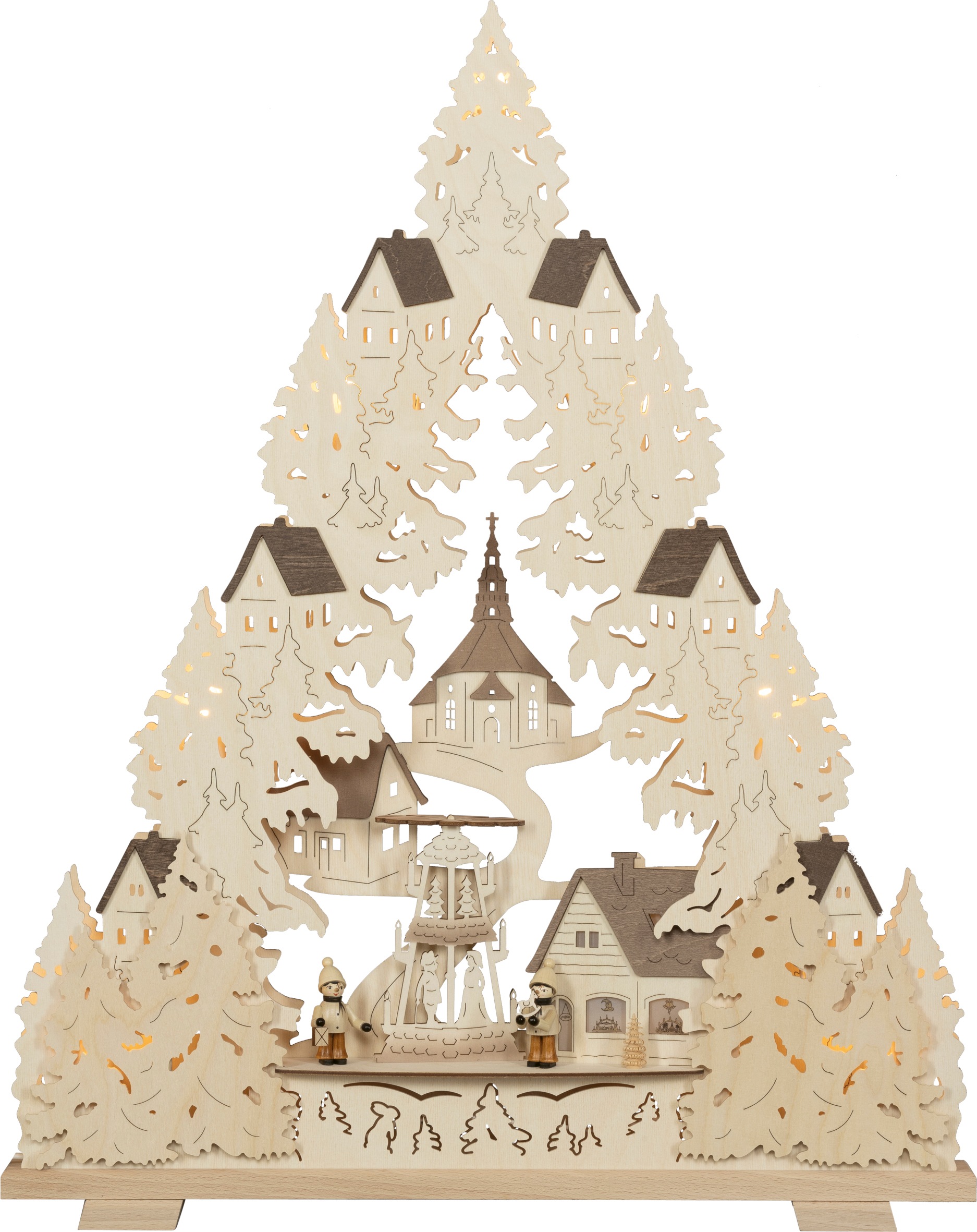 SAICO Original LED Schwibbogen "Premium-Line-Lichterbogen, Seiffener Kirche günstig online kaufen