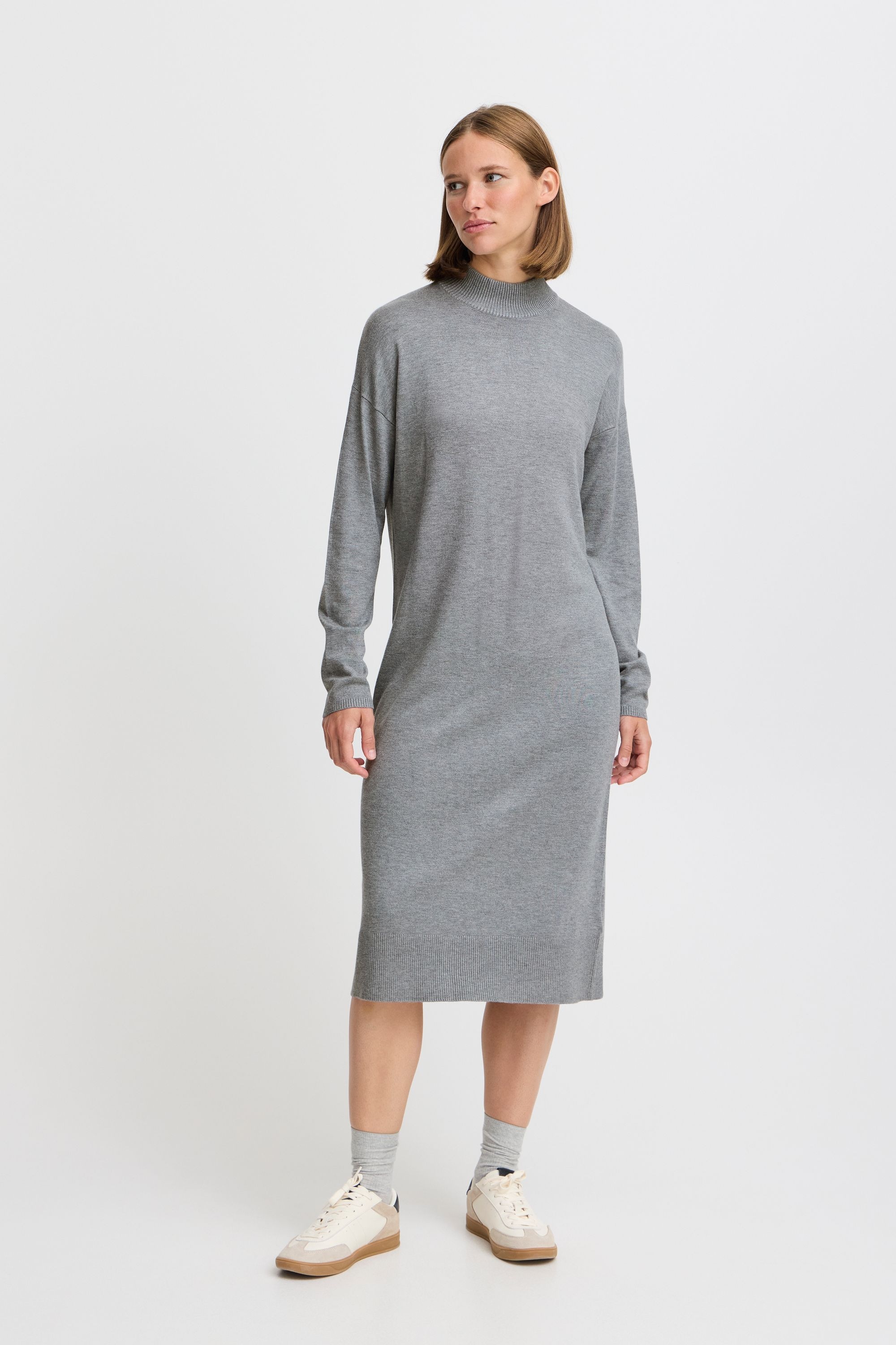 b.young Strickkleid »Strickkleid BYMMMORLA TURTLENECK DRESS-«