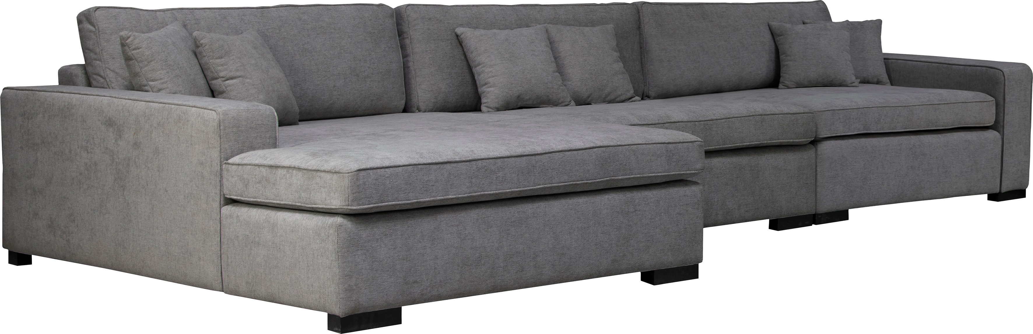 Thumbnail - Home affaire Sofa-Eckelement "Skara XXL L-Form" Lounge-Sofa XXL mit Federkern-Polsterung, in vielen Bezugsvarianten