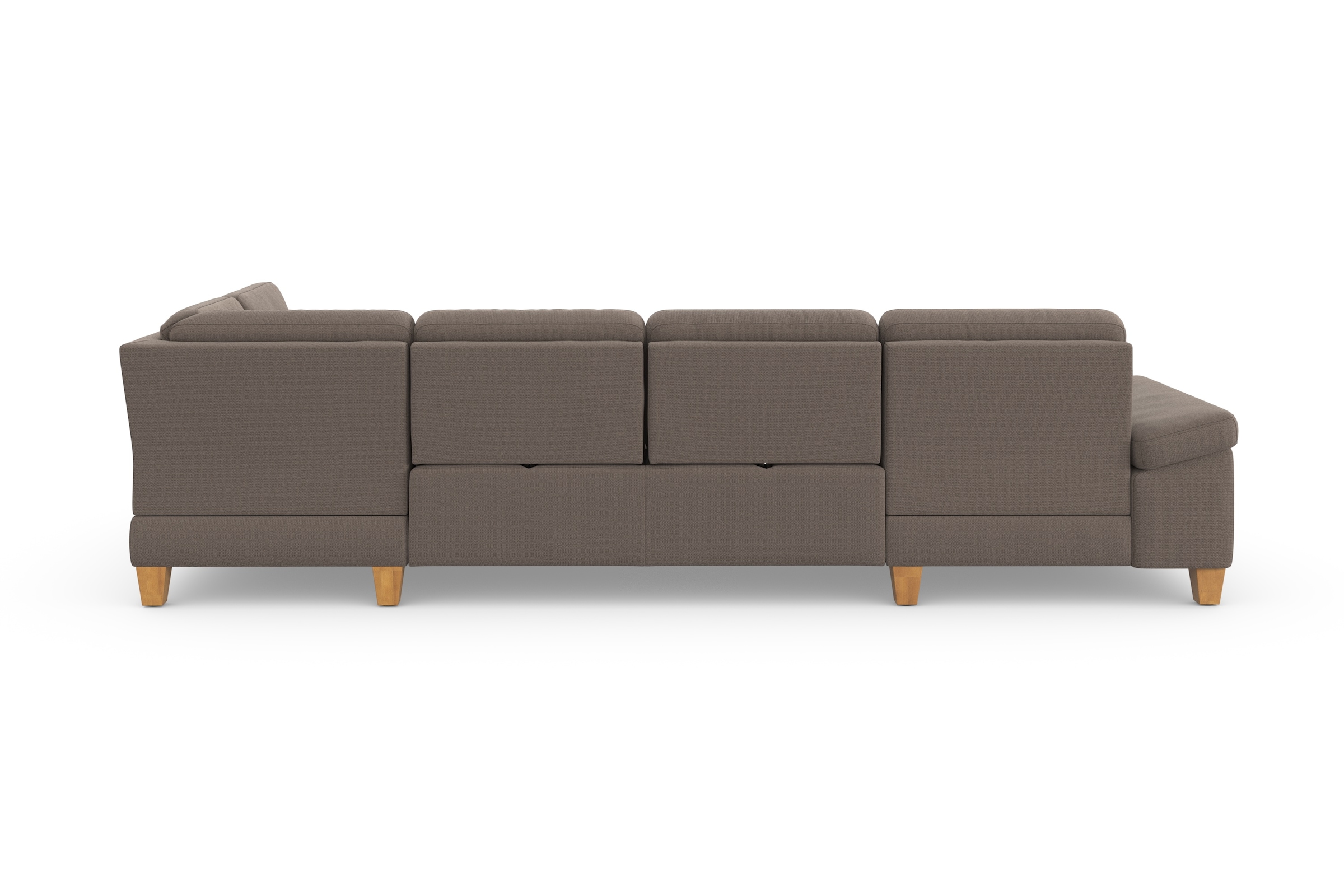 sit&more Wohnlandschaft »Westham U-Form«, wahlweise mit Bettfunktion, Bettkasten, Sitztiefenverstellung