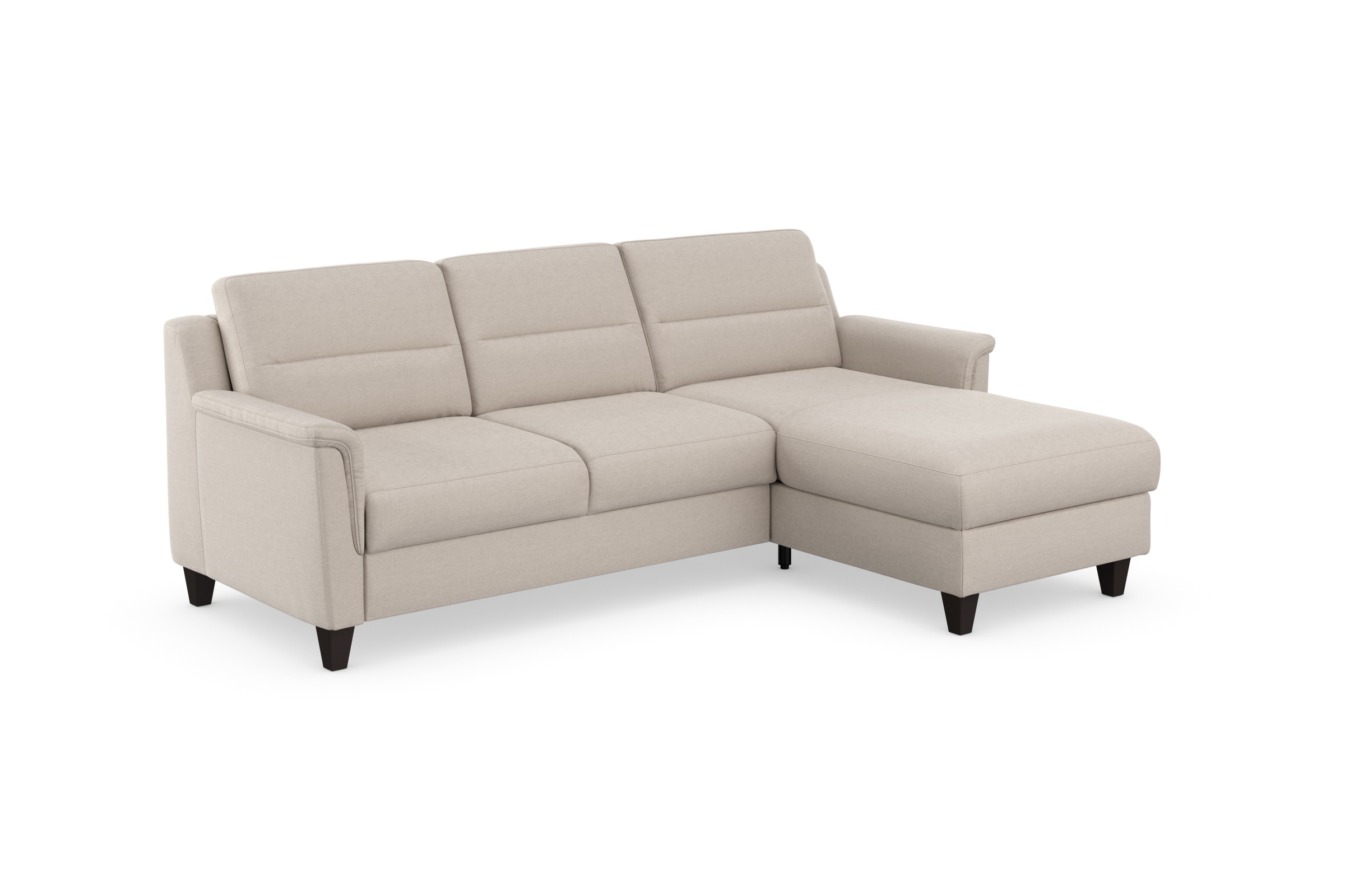 Ecksofa SIT & MORE "Farö L-Form", grau (elephant), B:234cm H:90cm T:168cm, Sofas, Ecksofa, inklusive Federkern, wahlweise mit Bettfunktion und Bettkasten 6