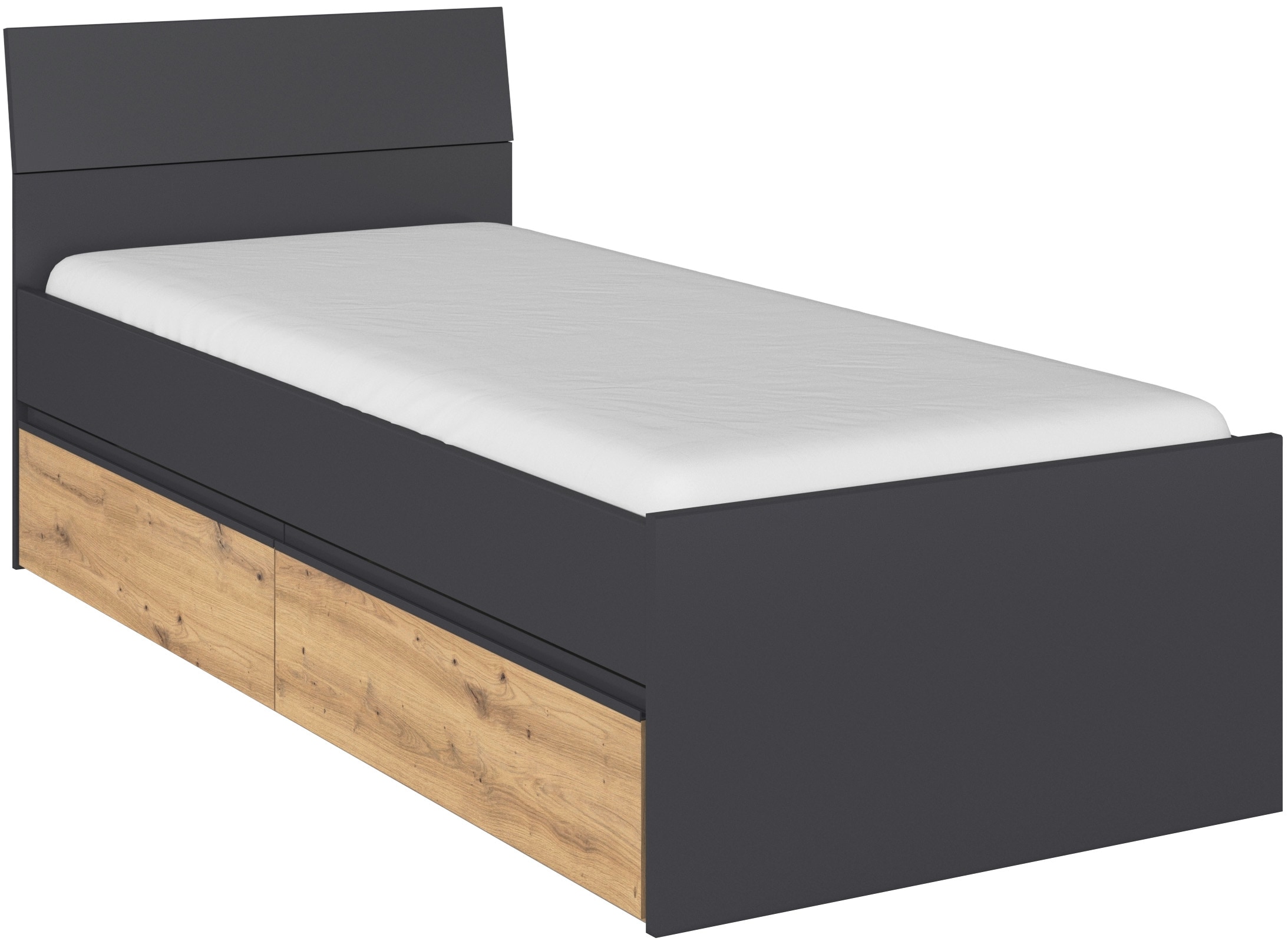 rauch Stauraumbett "Doppelbett Einzelbett Bett für kleine Räume Stauraum JO günstig online kaufen