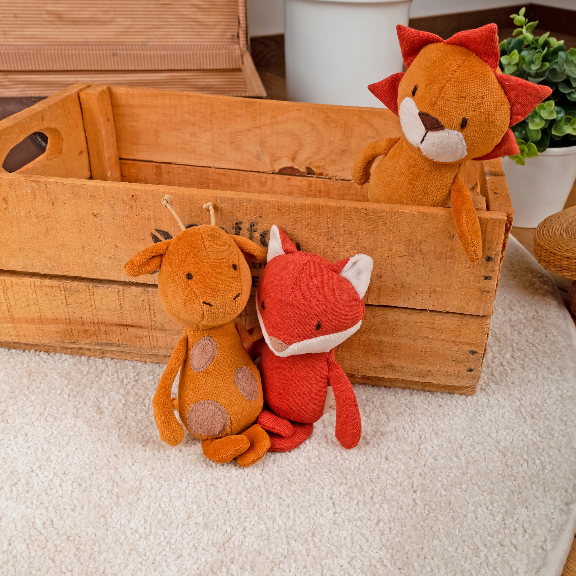Sigikid Kuscheltier »Mister O'Lui Mini, Kuschelfreunde ´- Fuchs Ferdinand«