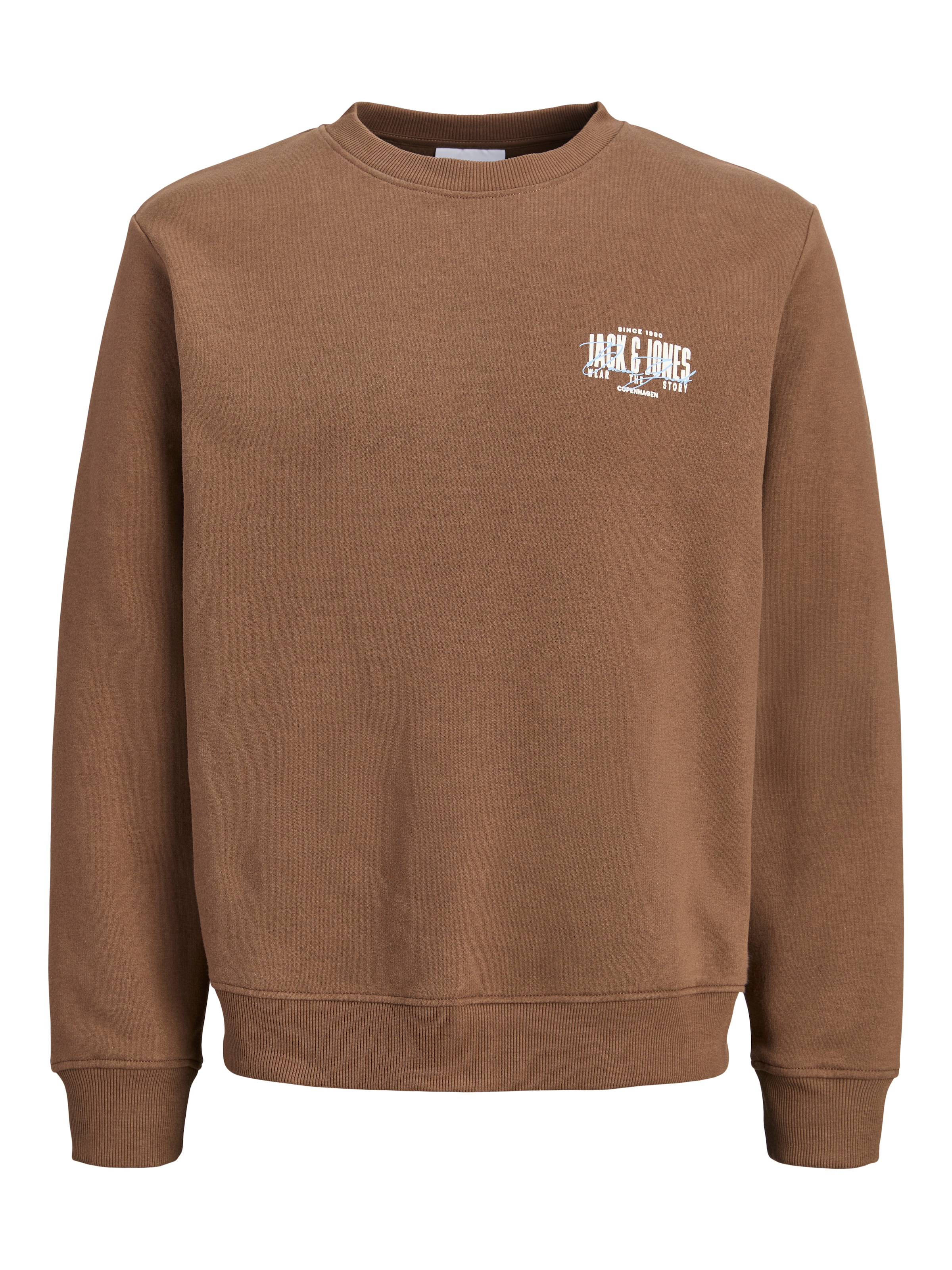 Jack & Jones "JJAERO SWEAT CREW NECK", Materialmix, regular fit