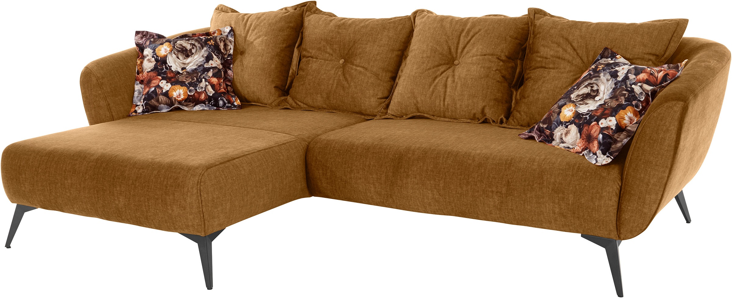 Home affaire Ecksofa "Baggio romantische Polsterecke, bequem, Breite 277cm, günstig online kaufen
