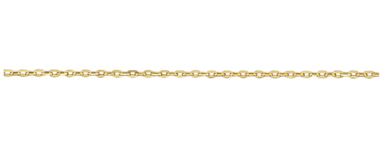 Firetti Collierkettchen »Schmuck Geschenk Gold 375 Halsschmuck Halskette Ankerkette«